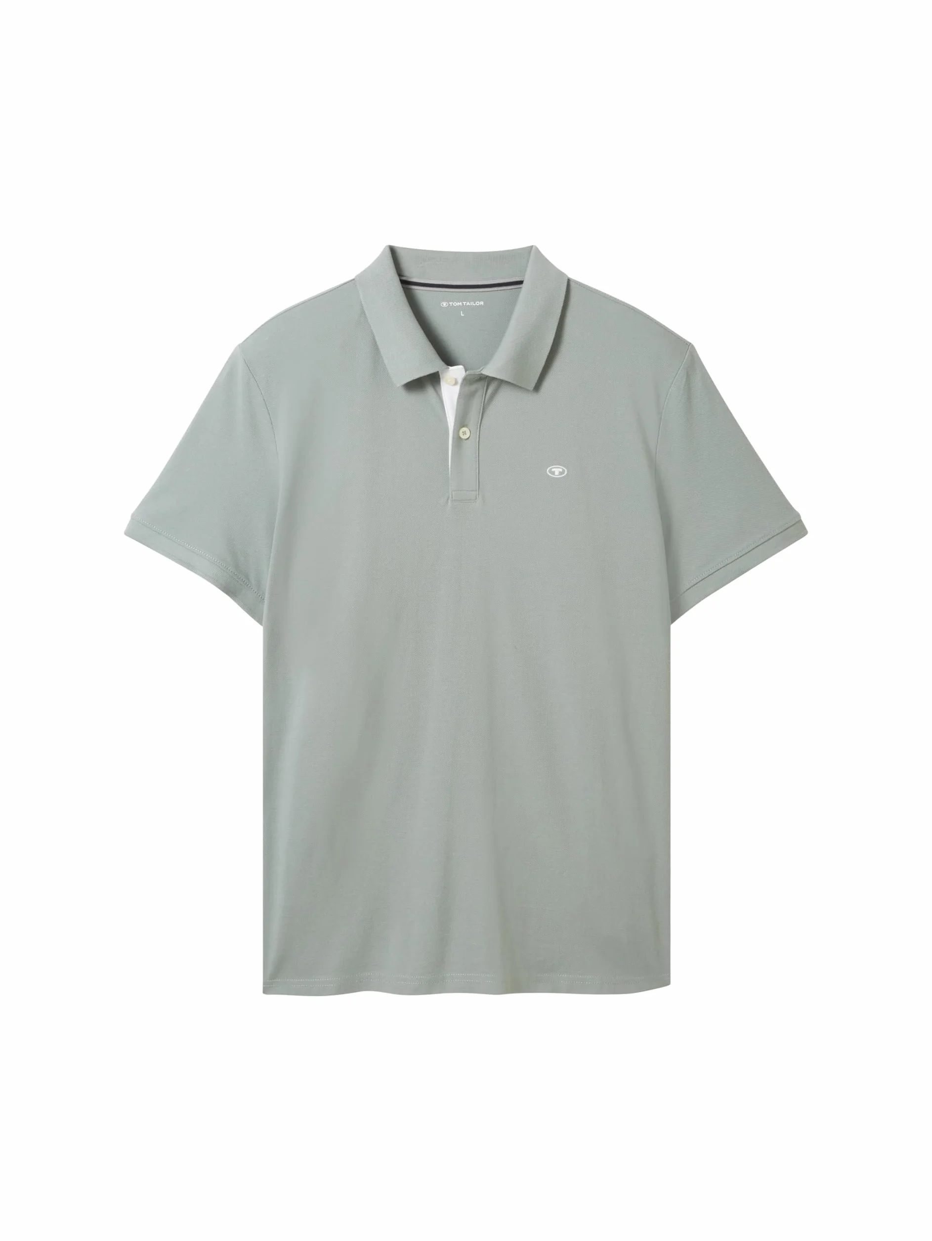 TOM TAILOR 1031006 Koszulka polo Basic Piqué Mężczyźni, 27842 - Iced Grey Mint, XL