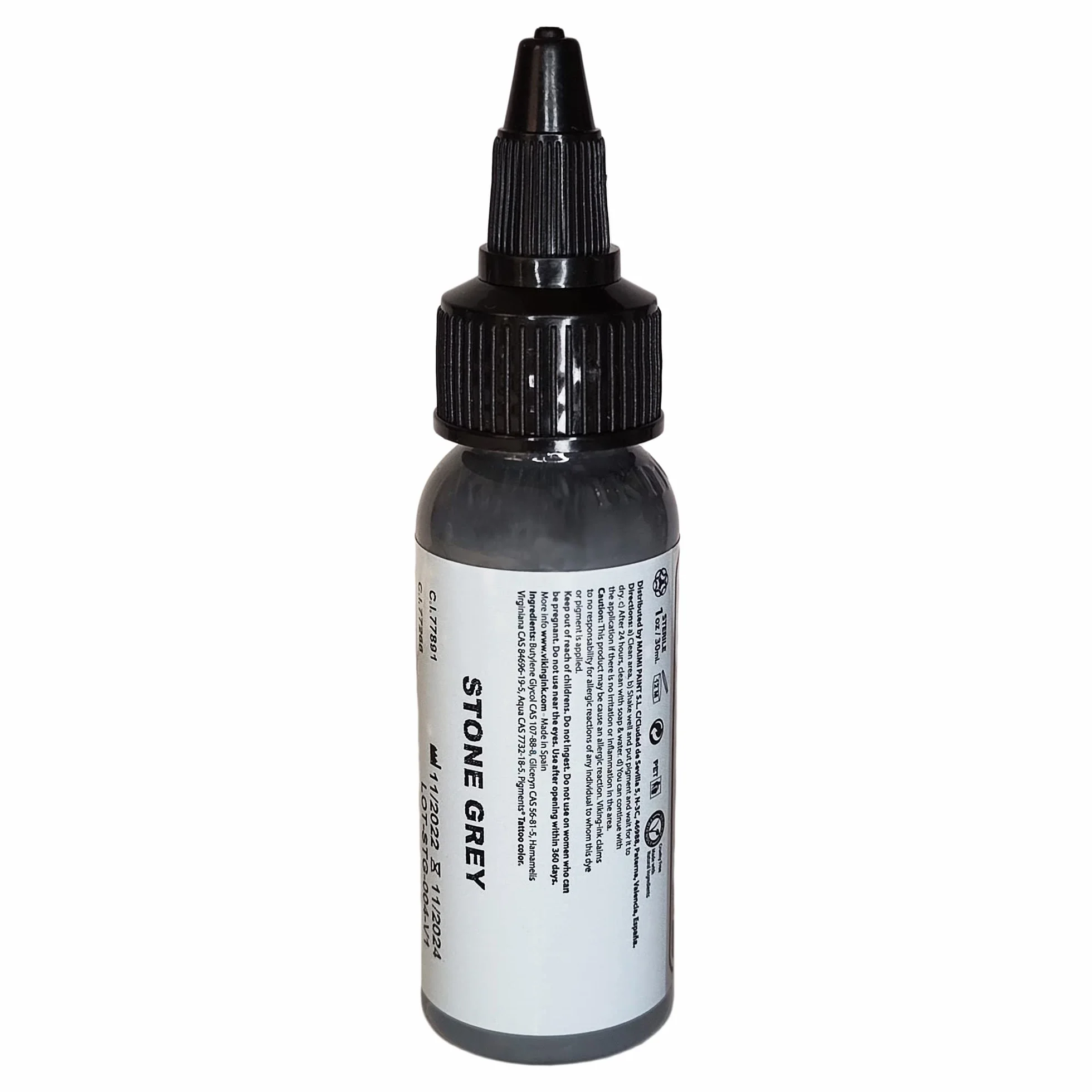 VIKING INK - STONE GREY 1oz (30ml) - Tusz do tatuażu