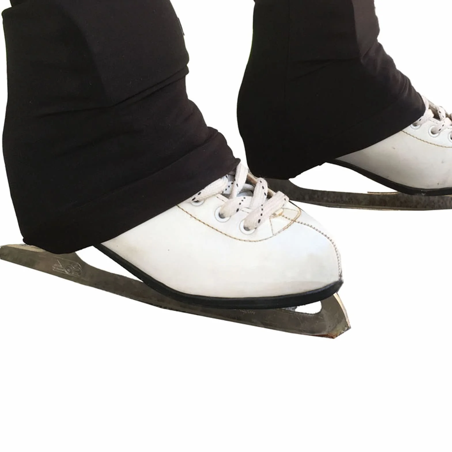 Damskie dziewczęce spodnie do łyżwiarstwa figurowego legginsy dla kobiet, łyżwiarstwo figurowe Skinny Skate spodnie z polarem, dziewczęce rajstopy sportowe (kolor: A, rozmiar: 170 cm)