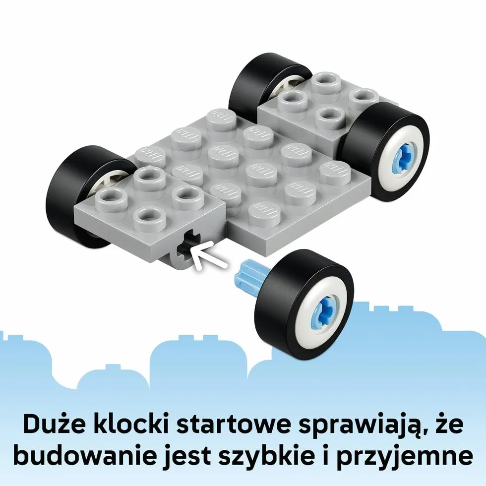 LEGO Blue Babunie z Bingo i Blue, zabawka konstrukcyjna dla dzieci, zestaw z samochodem, ogrodem i postaciami z serialu, pomysł na prezent dla chłopca i dziewczynki od 4 lat 11216