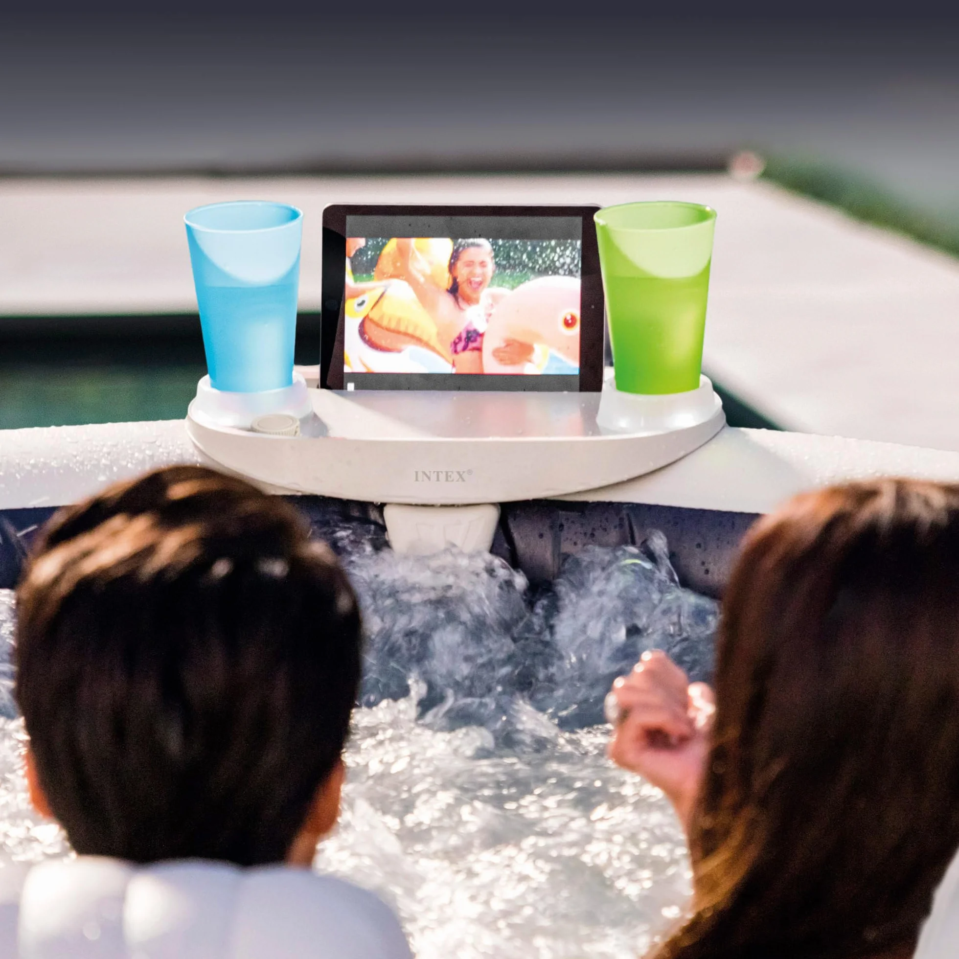 Intex 28520 stojak do przechowywania spa ze światłem