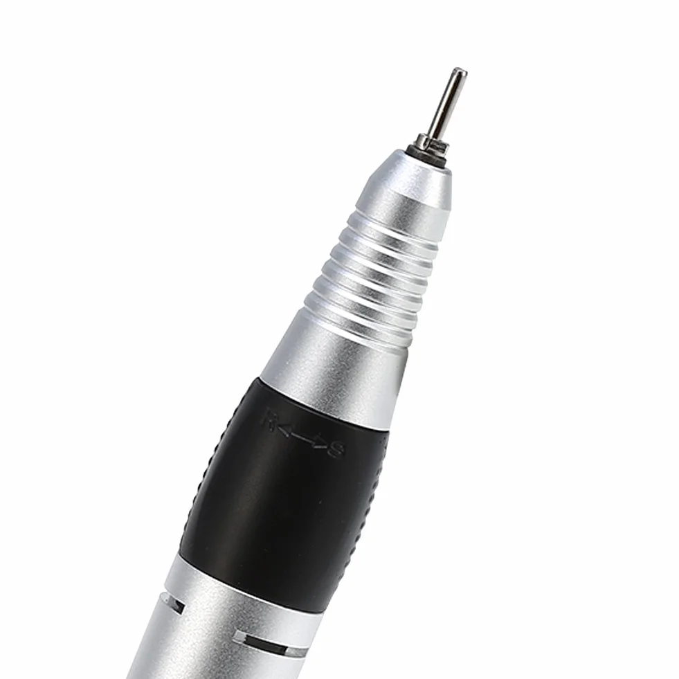 Uchwyt zadziorów do paznokci, uchwyt wiertła elektrycznego do paznokci Rękojeść Manicure Narzędzia do pedicure Akcesoria do elektrycznej maszyny do manicure (czarny)