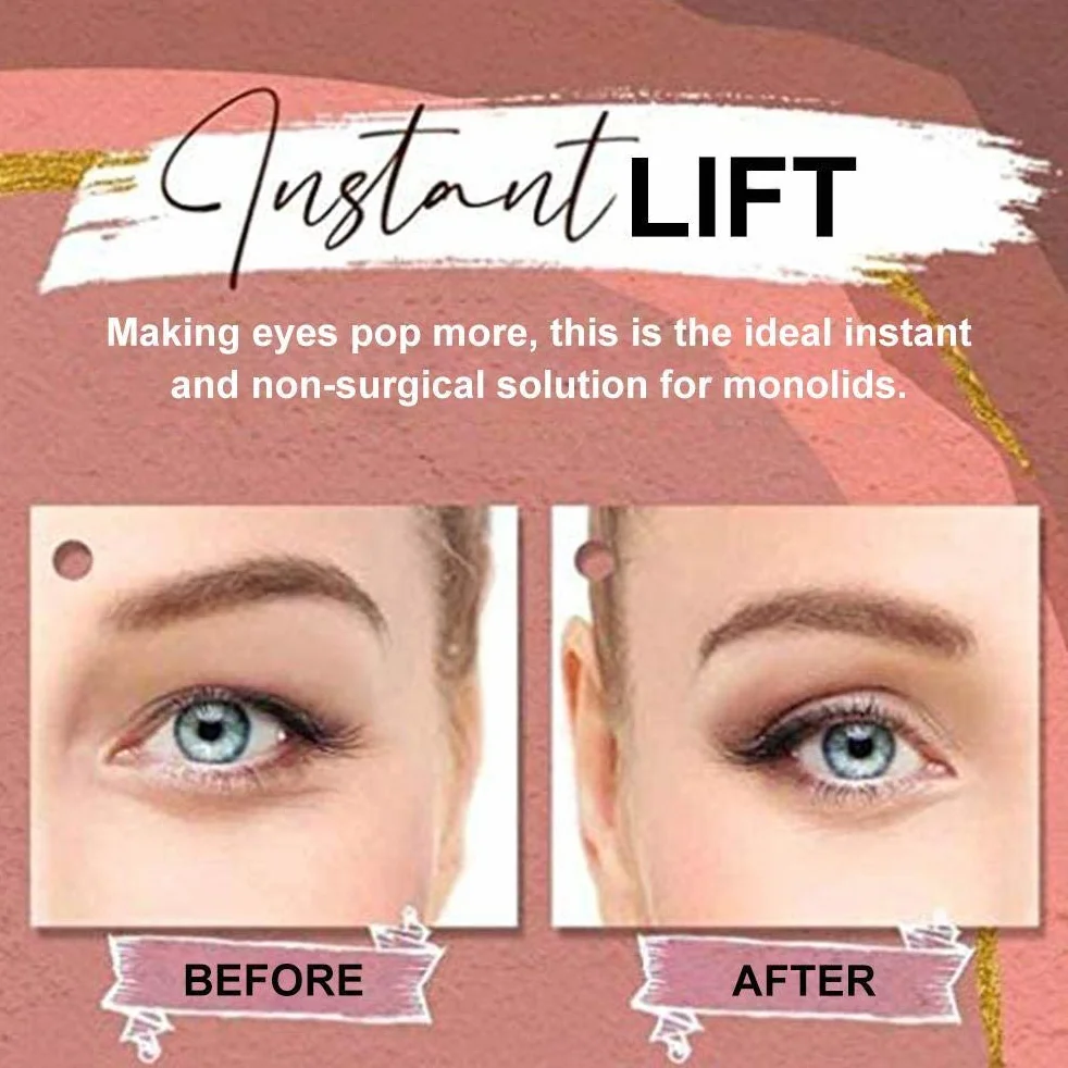 Wodoodporne Naklejki do Powiek Double Eyelid Tape, Invisible Lift Strips, 120 szt