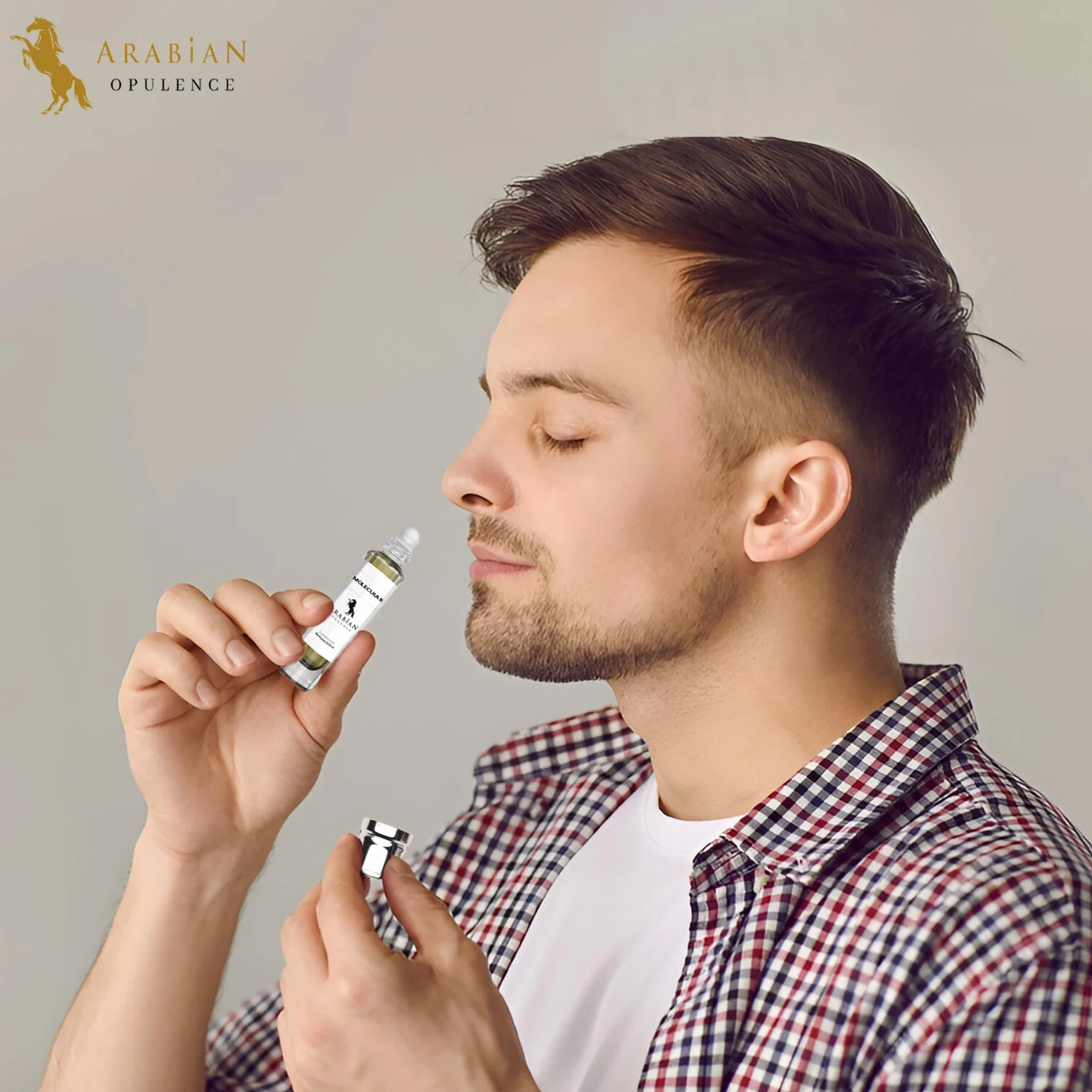 Arabian Opulence FR201 MOLECULAR olejek perfumowany w kulce, skoncentrowany olejek do ciała, 6 ml