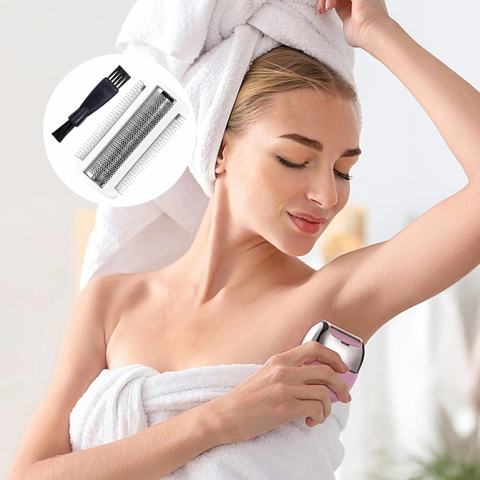 Akcesoria do golarki elektrycznej golarka Ladyshaver na mokro, wymienna głowica BRL130, BRL140, BRL175, RL146