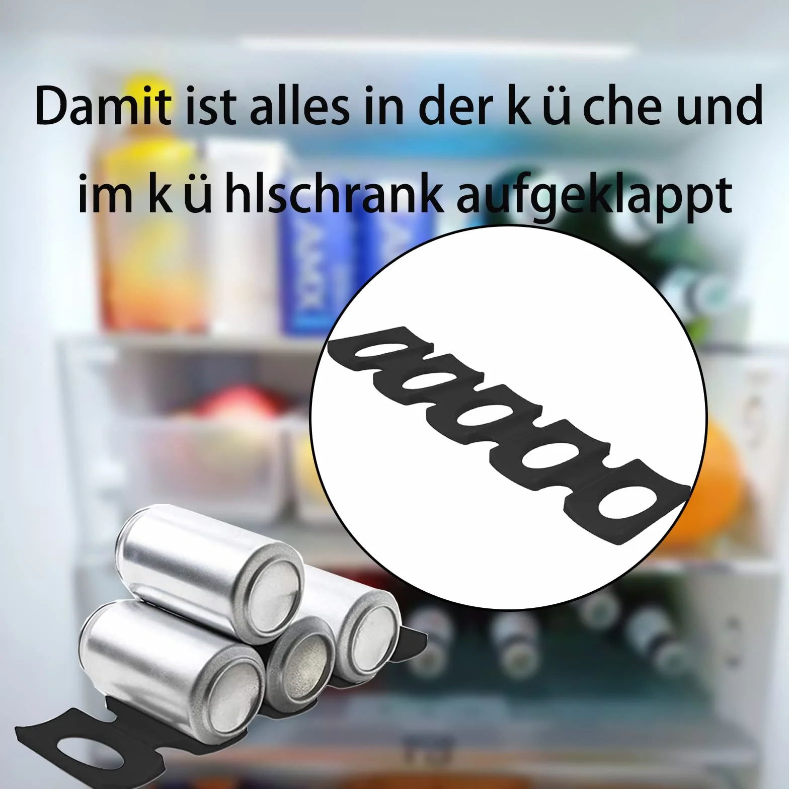 GERUI Silikonowy składany stojak na butelki, 3 sztuki, stojak na butelki, piwo, napoje, wino, puszki, do układania w stos, kolor czarny