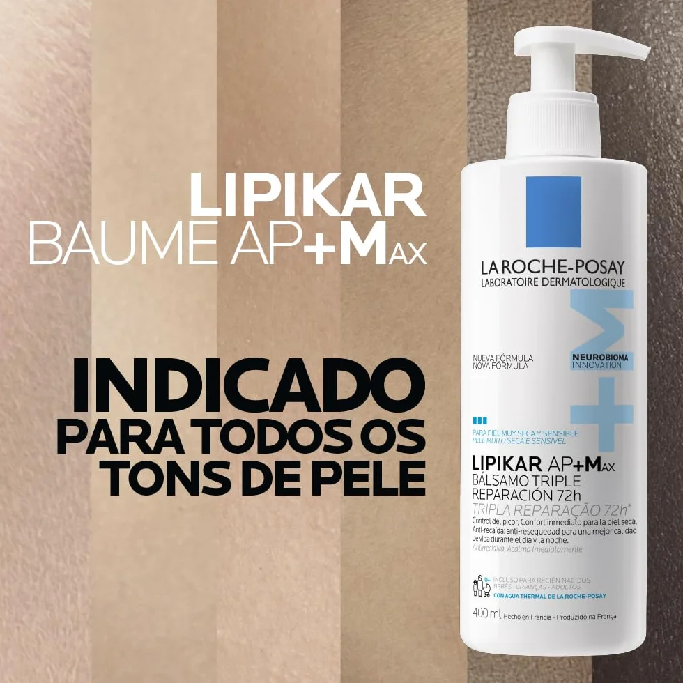 La Roche Posay Lipikar balsam AP+Max nawilżający do suchej skóry atopowej