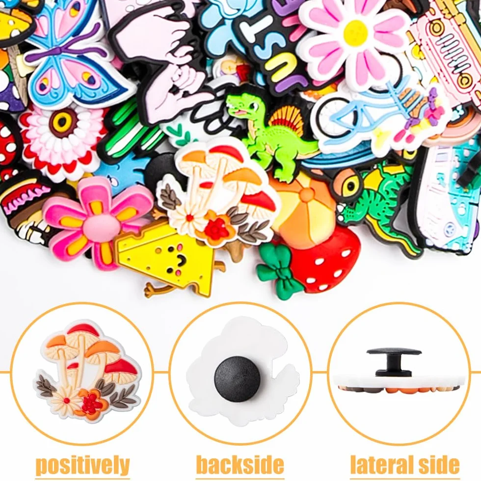 Charms do butów, charms dla dzieci, dekoracja do butów z kreskówki, zawieszki z PCW, charms dla dzieci, chodaki, bransoletki dla małych dzieci, dekoracja chodaków dla dziewczynek i chłopców