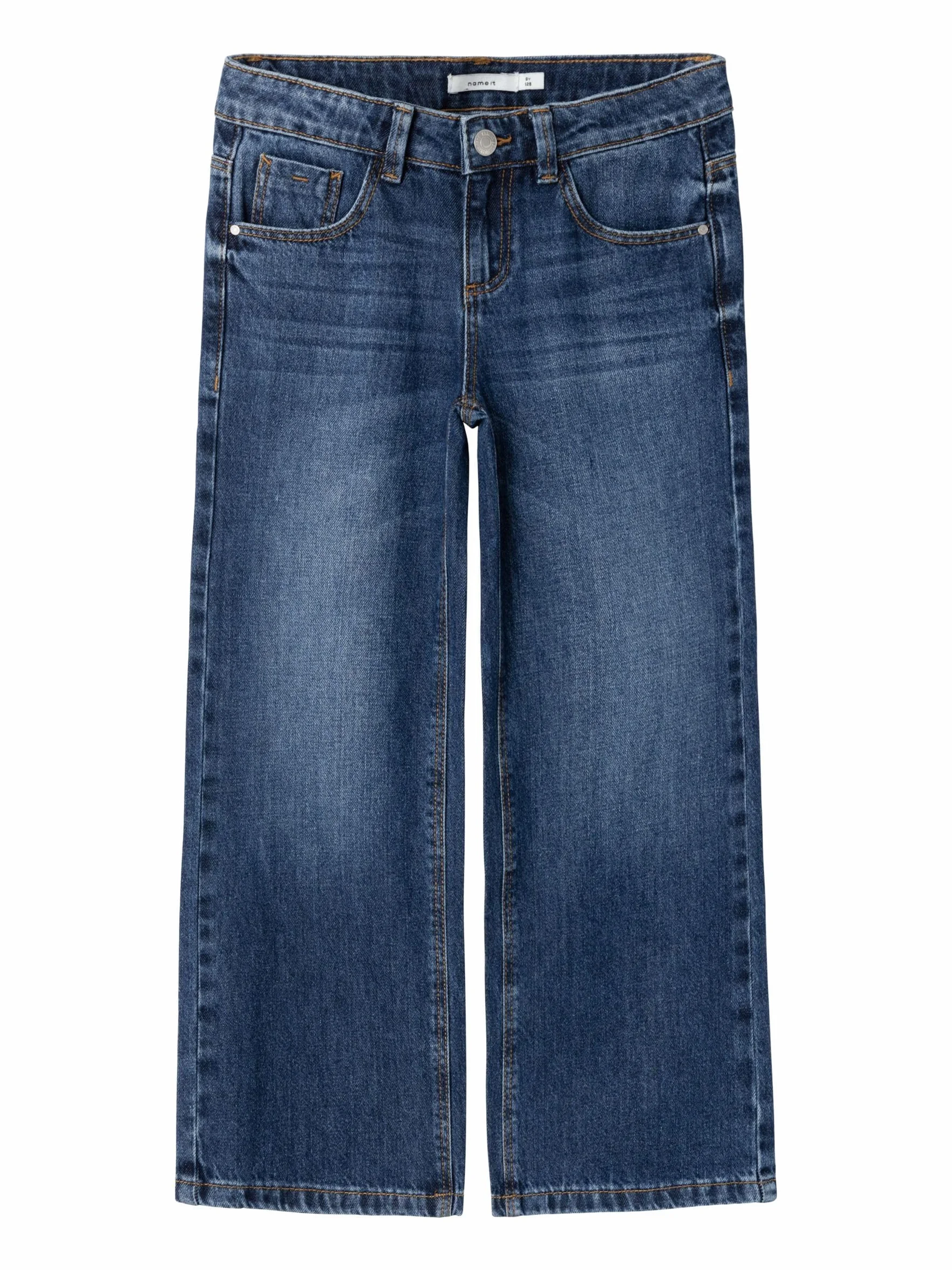NAME IT Nkfrose Wide Jeans 5529-be Noos - Szerokie dżinsy Dziewczynki
