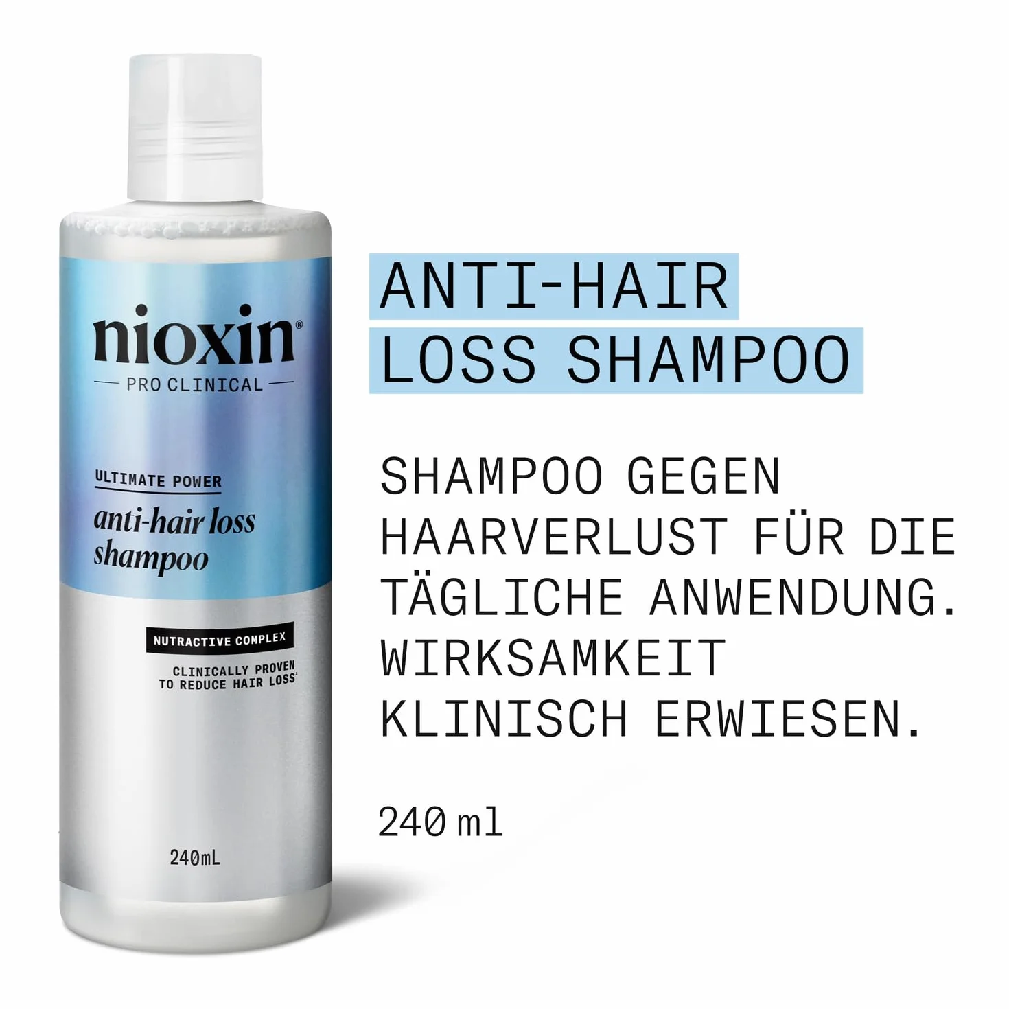 Nioxin Sandalore szampon zapobiegający wypadaniu włosów 240 ml