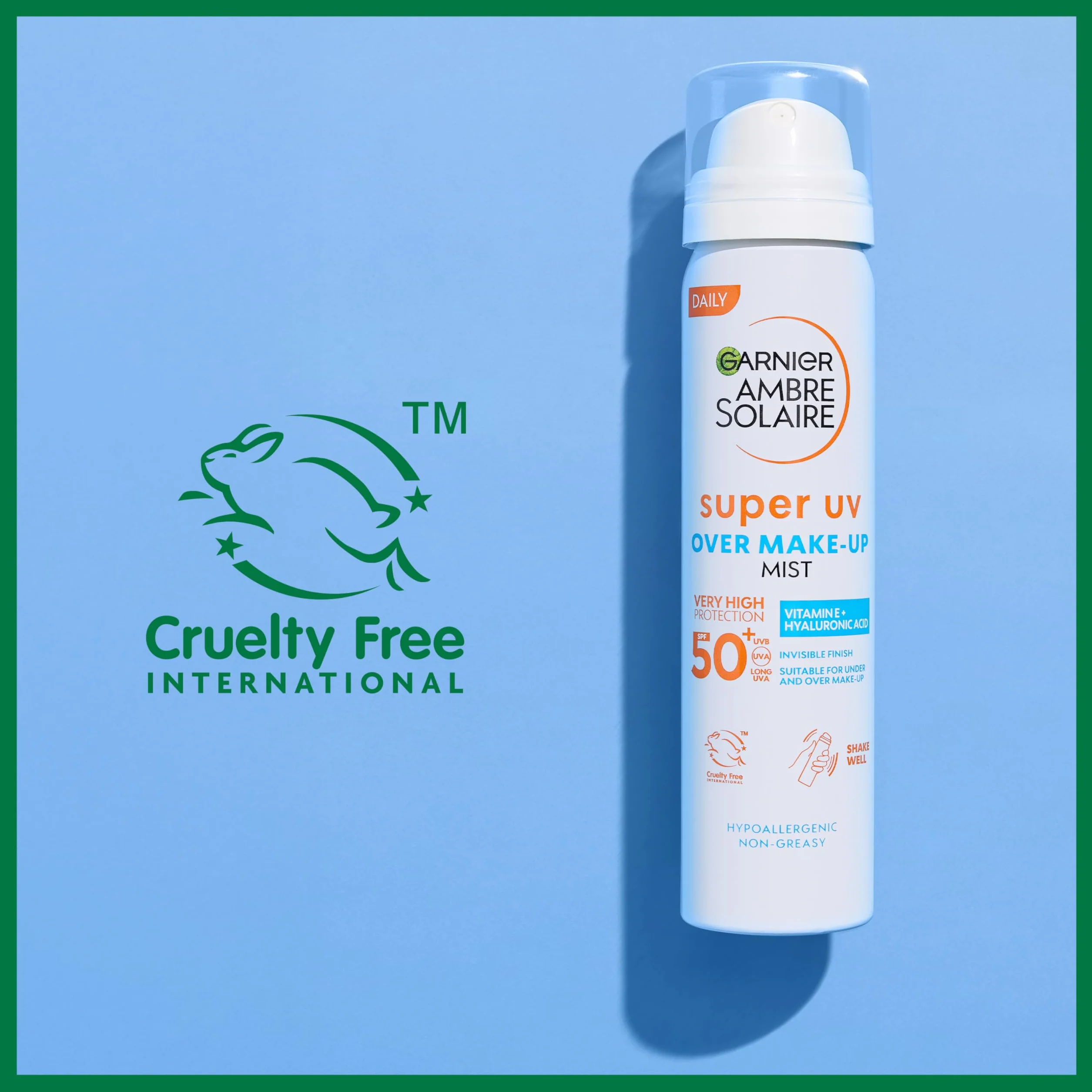 Garnier Ambre Solaire Super UV Mgiełka ochronna SPF 50 75 ml