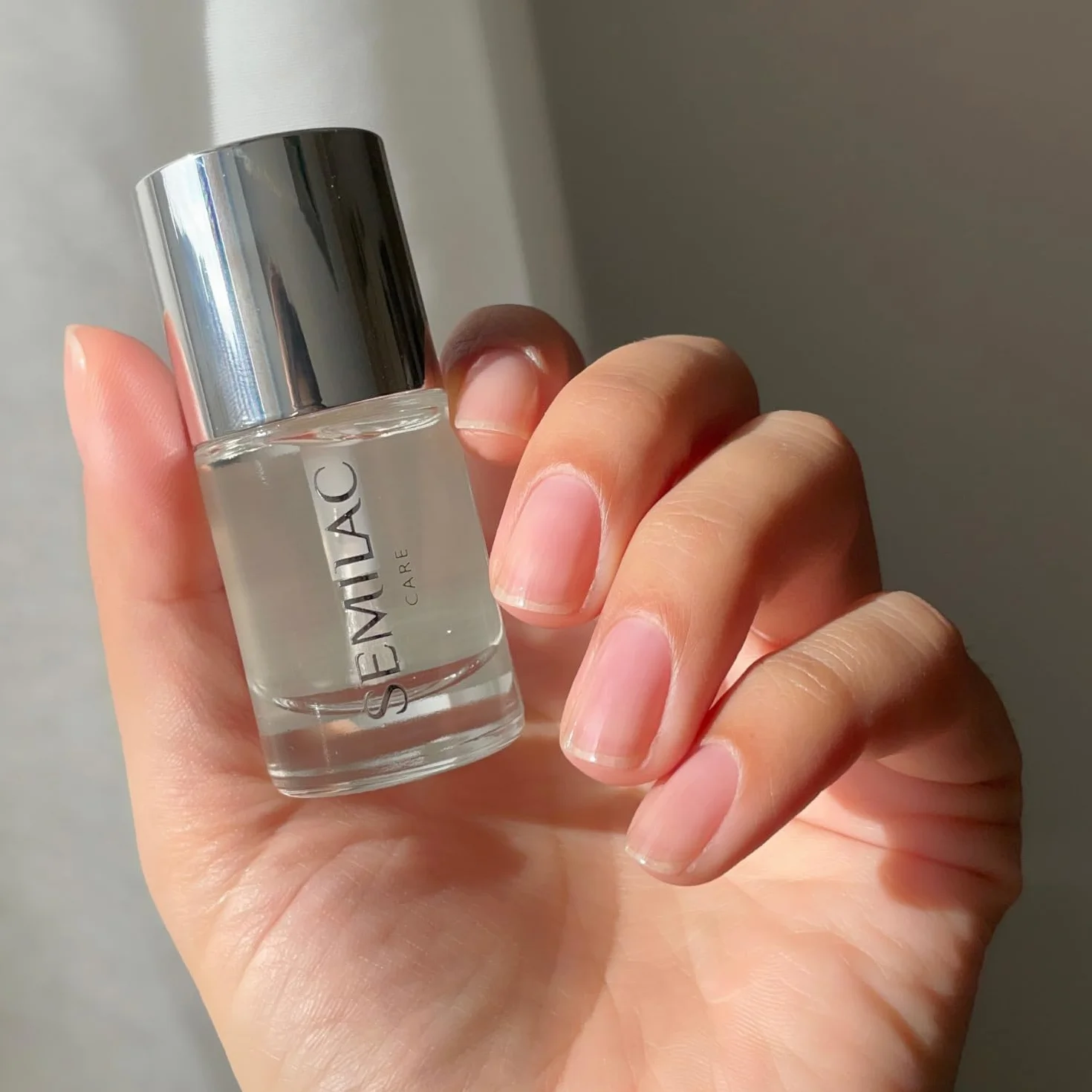 Semilac Plant Keratin Boost odżywka do utwardzania paznokci 11 ml – pielęgnacja i podkład bazowy do łamliwych paznokci, z wegańską keratyną, wzmacnia i regeneruje