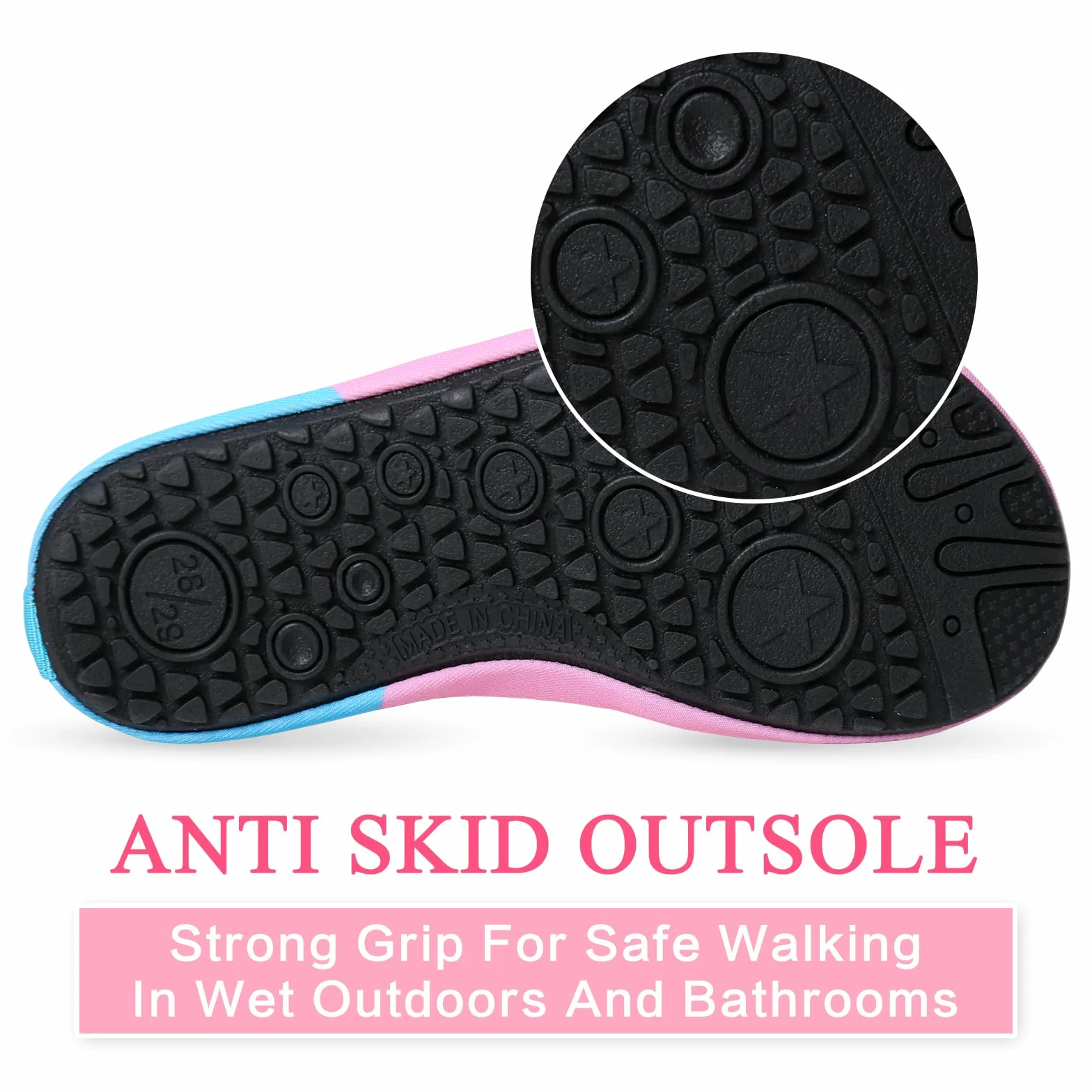 Decorie buty do wody dla dzieci – buty plażowe antypoślizgowe – buty na basen dla dzieci – buty do wody