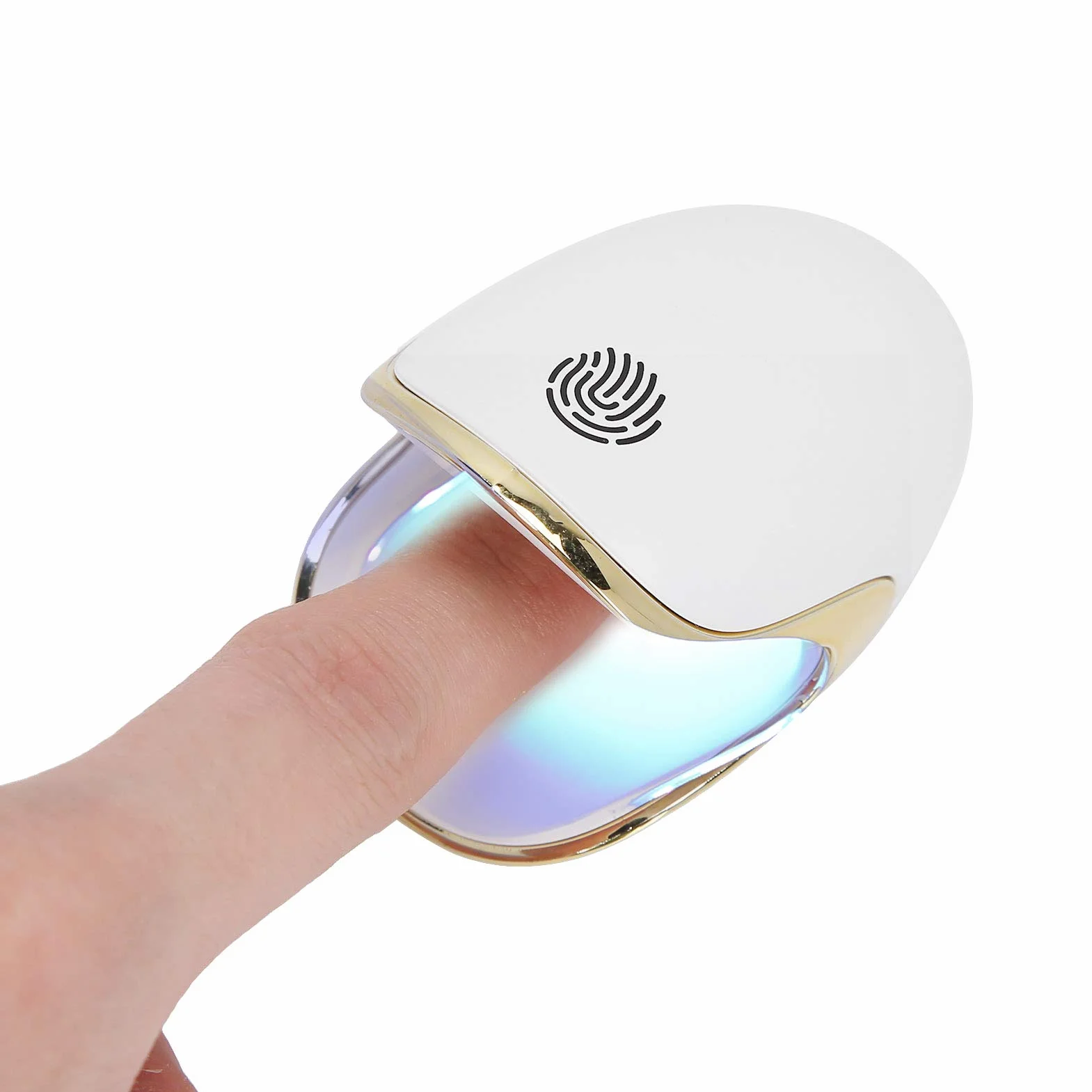 Lampa UV LED Mini do Paznokci - Przenośna Suszarka na Jeden Palec, Maszyna do Utwardzania Żelu UV, 6W