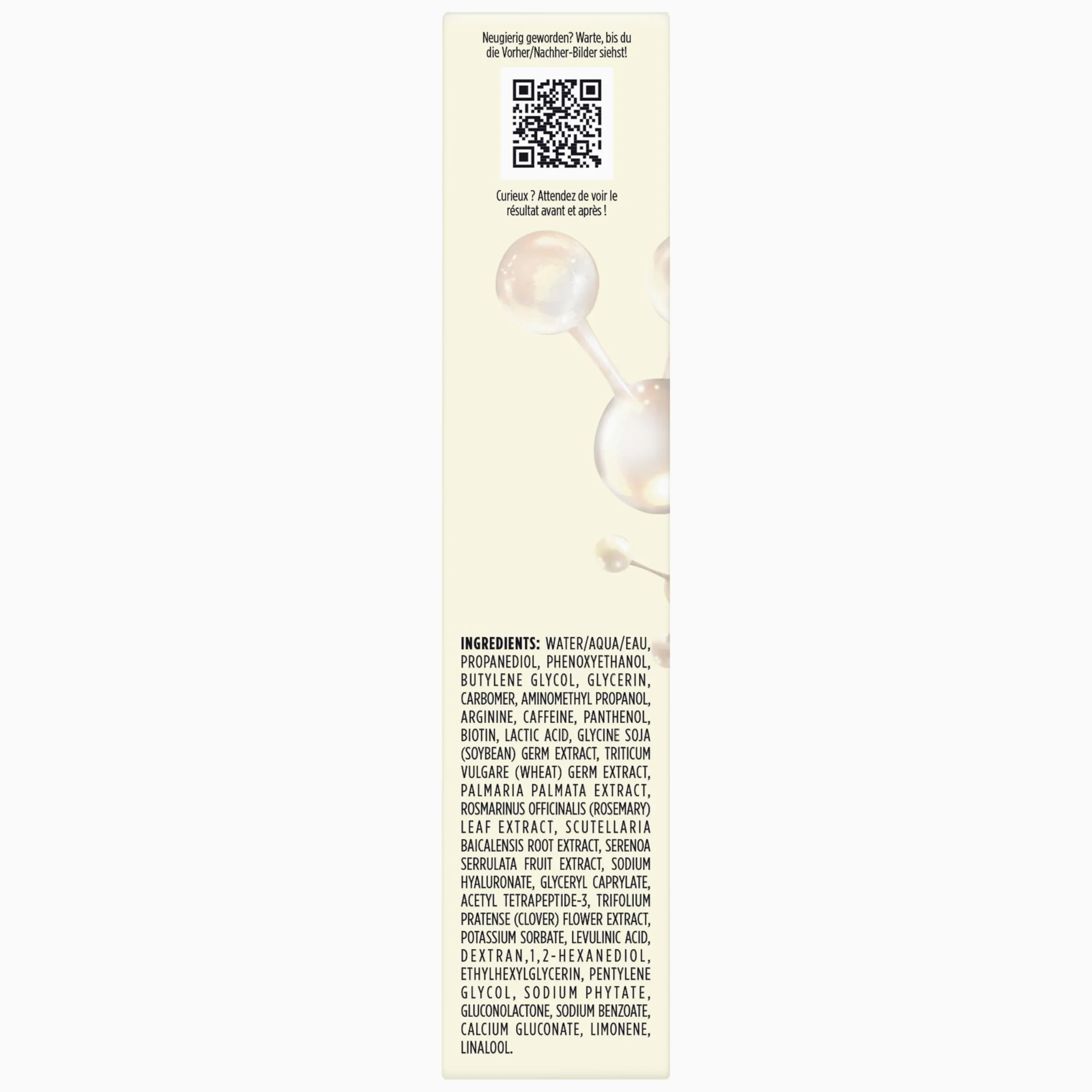 John Frieda PROfiller+ serum – porost włosów w przypadku dziedzicznego wypadania włosów – zawartość: 50 ml – do włosów cienkich – bez alkoholu – bezpieczne dla koloru – nienatłuszczające