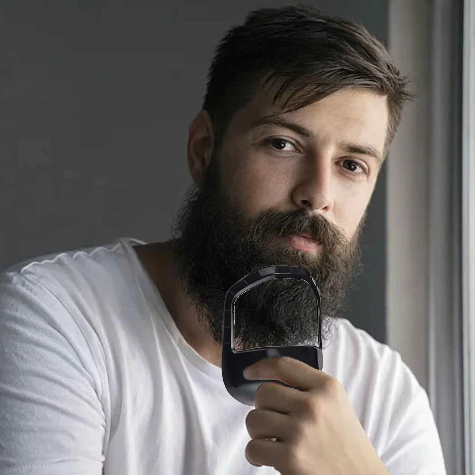 Szablony do brody 5 sztuk, różne rozmiary, akcesoria do konturu brody