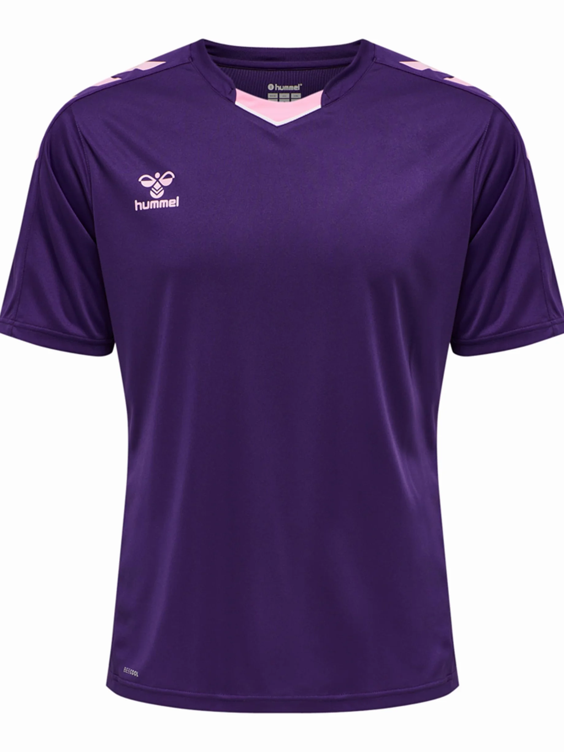 hummel Hmlcore Xk Poly Jersey S/S Koszulka męska, Fioletowy (512), XL