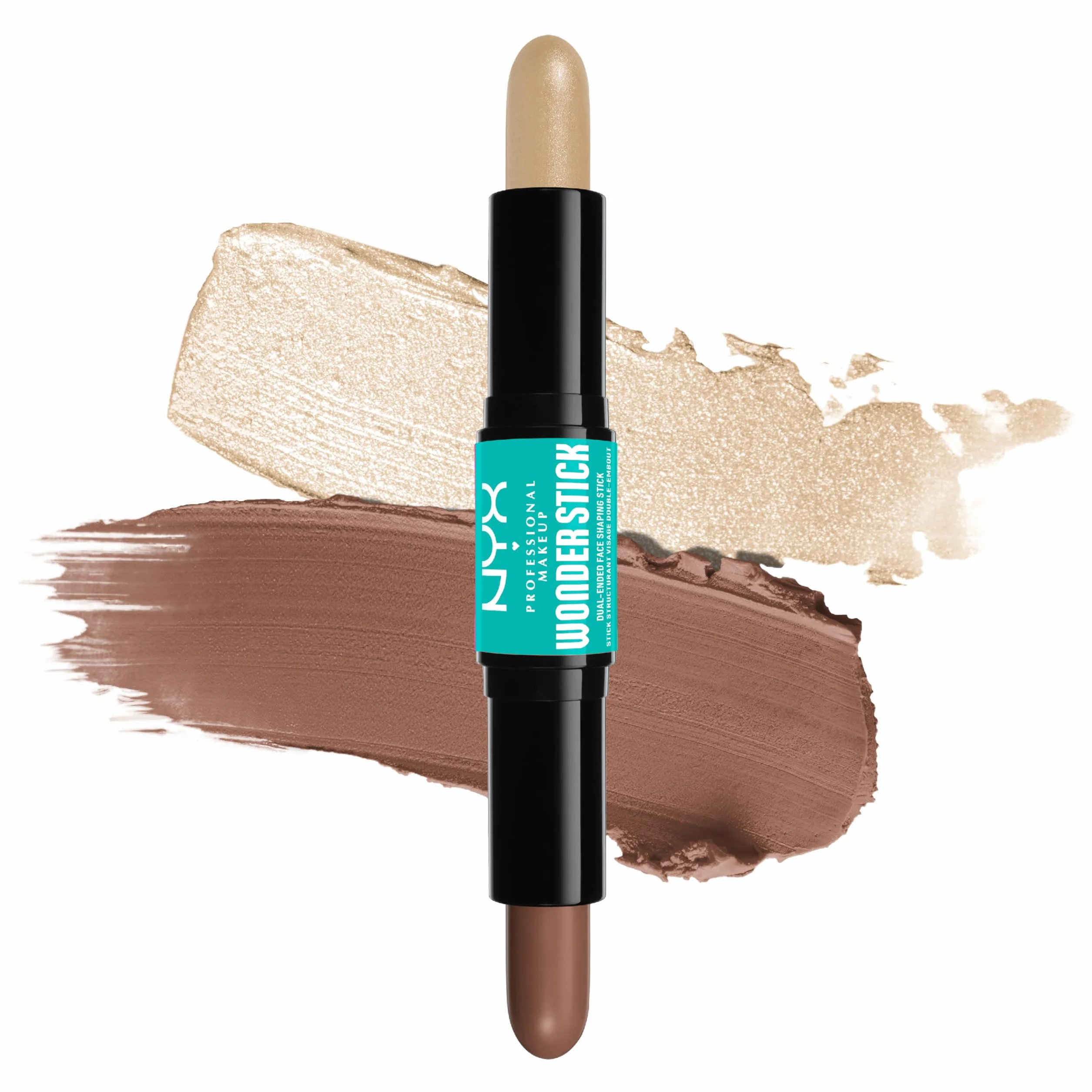 Nyx Professional Makeup Wonder Stick Rozświetlacz do Twarzy, 02 Universal Light, 20 x 20 x 50 mm