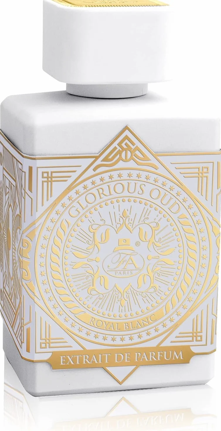 Glorious Oud Royal Blanc, Extract de Parfum, Fragrance World, unisex, 80 ml
