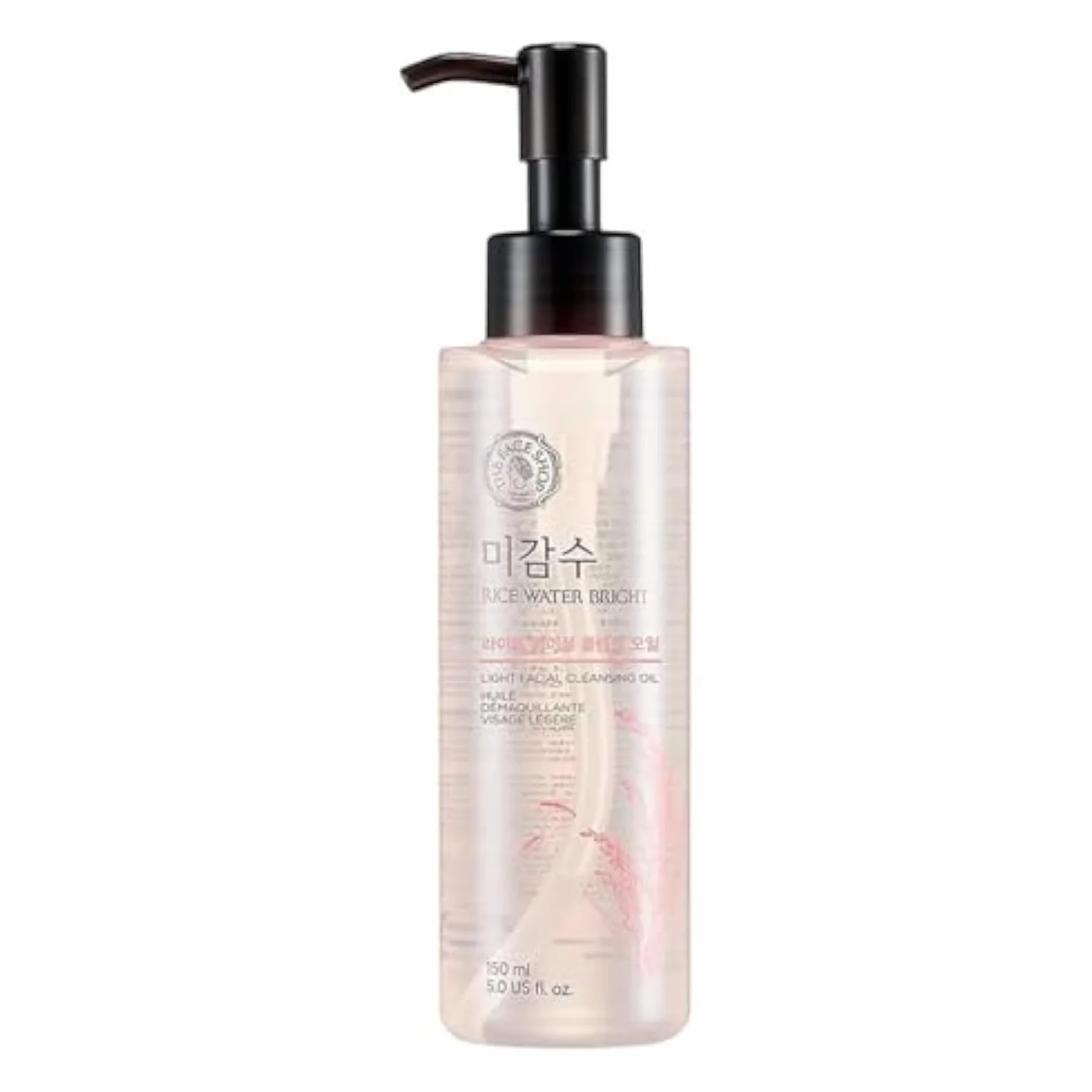 The Face Shop Lekki olejek do demakijażu ryżowy woda jasny olejek oczyszczający 150 ml