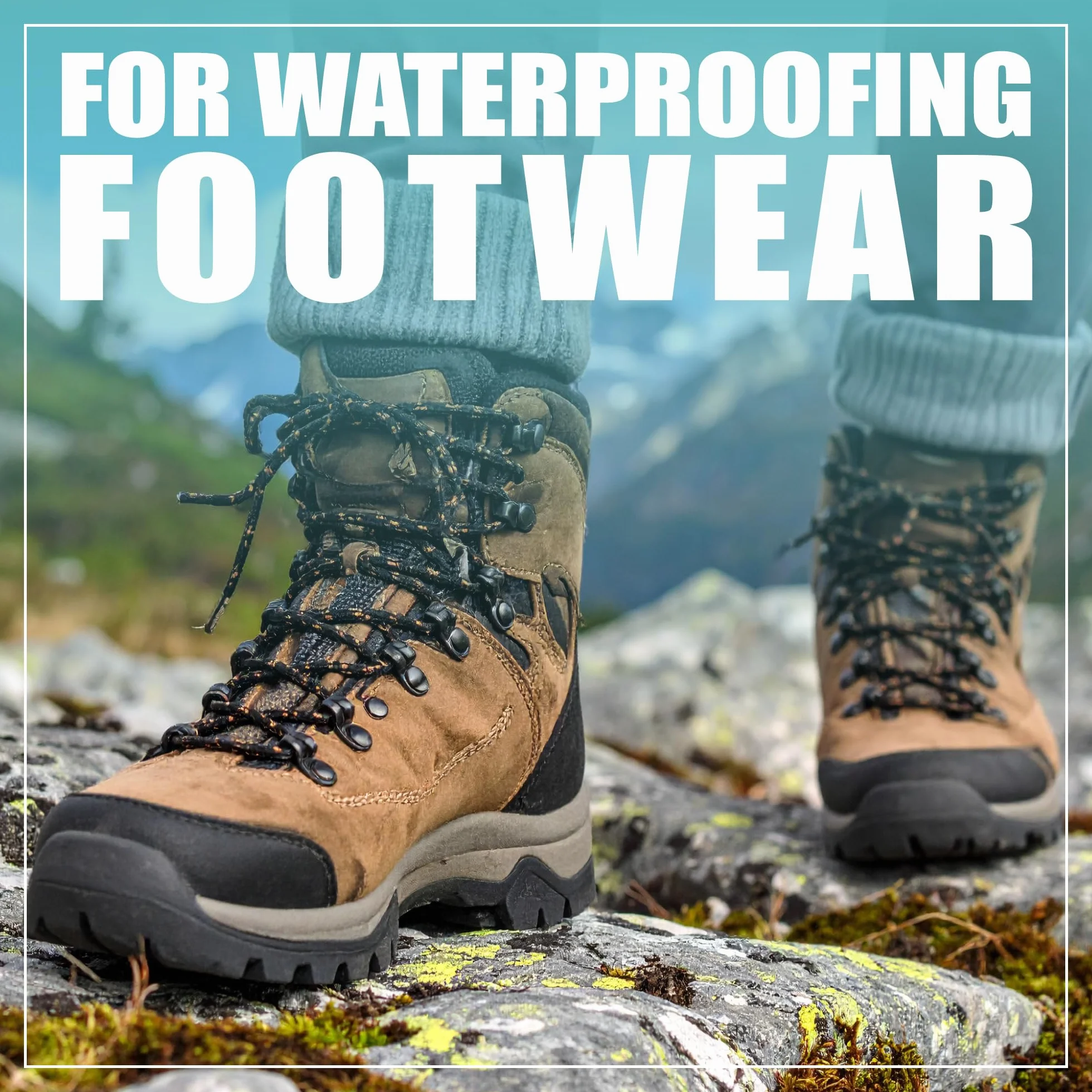 SULPO Impregnat do butów – Ochrona WATER STOP do obuwia, tkanin i skóry – Do sneakersów, odzieży outdoorowej, dziecięcych i zwierzęcych akcesoriów 2 x 100 ml