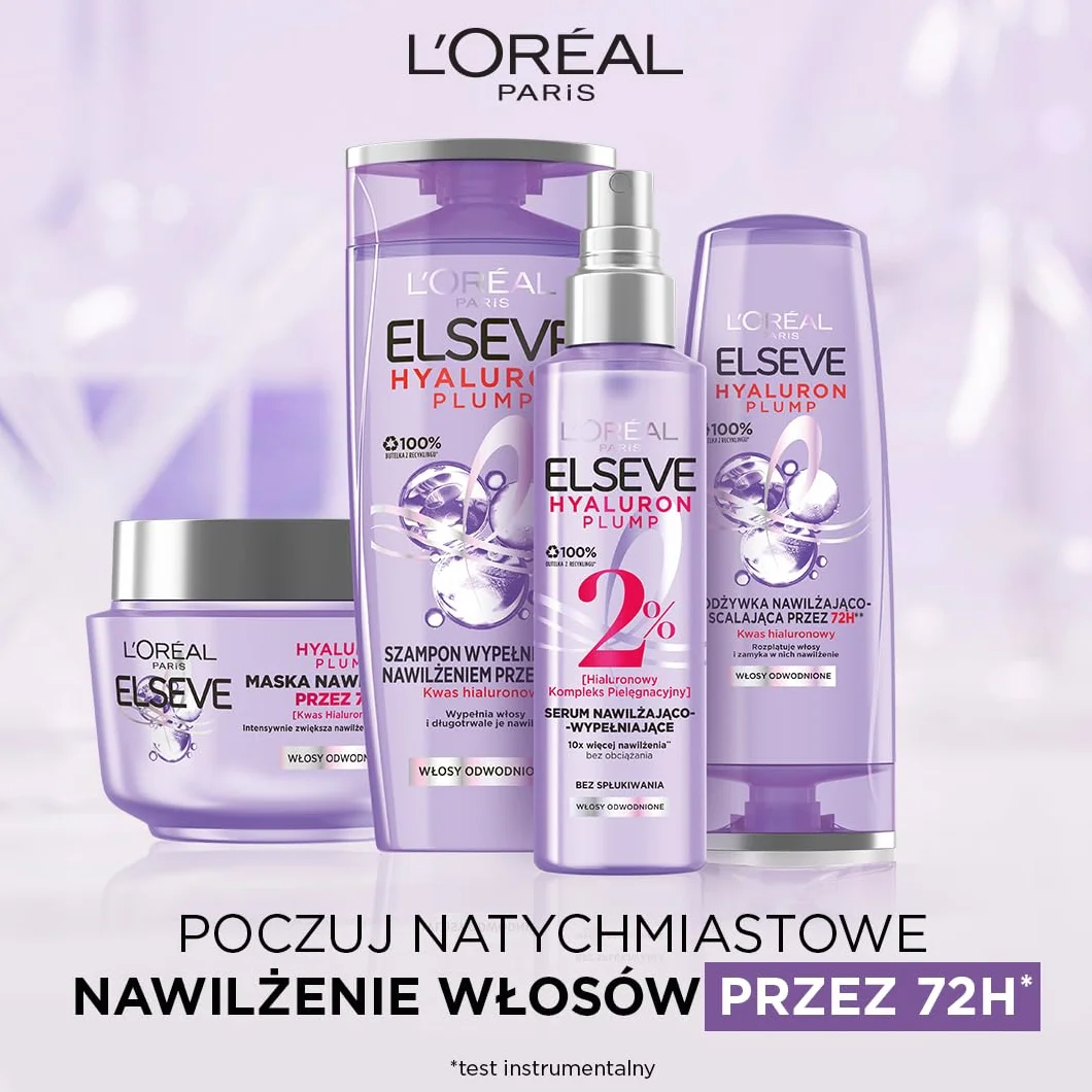 Elseve Hyaluron Plump Serum Nawilżająco-wypełniające 150 ml