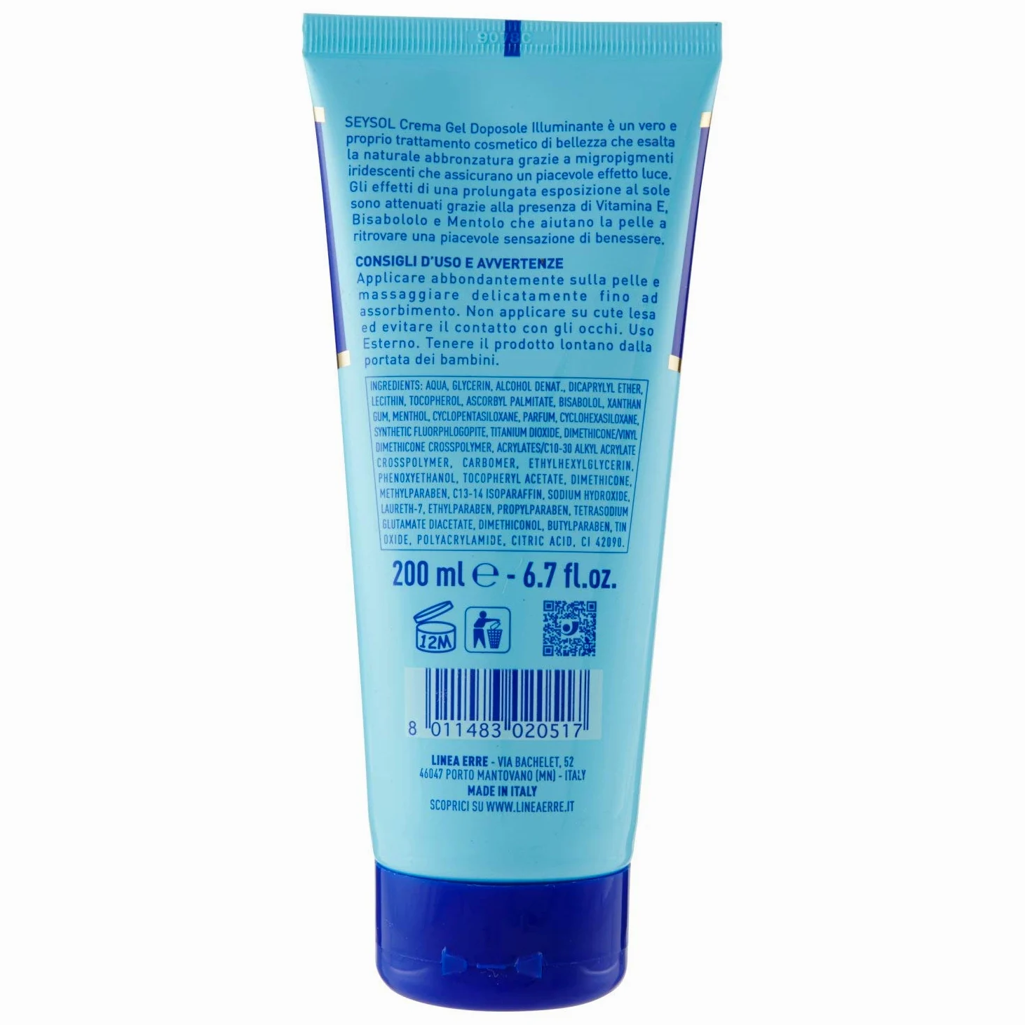 Seysol Rozjaśniający krem do opalania, 200 ml