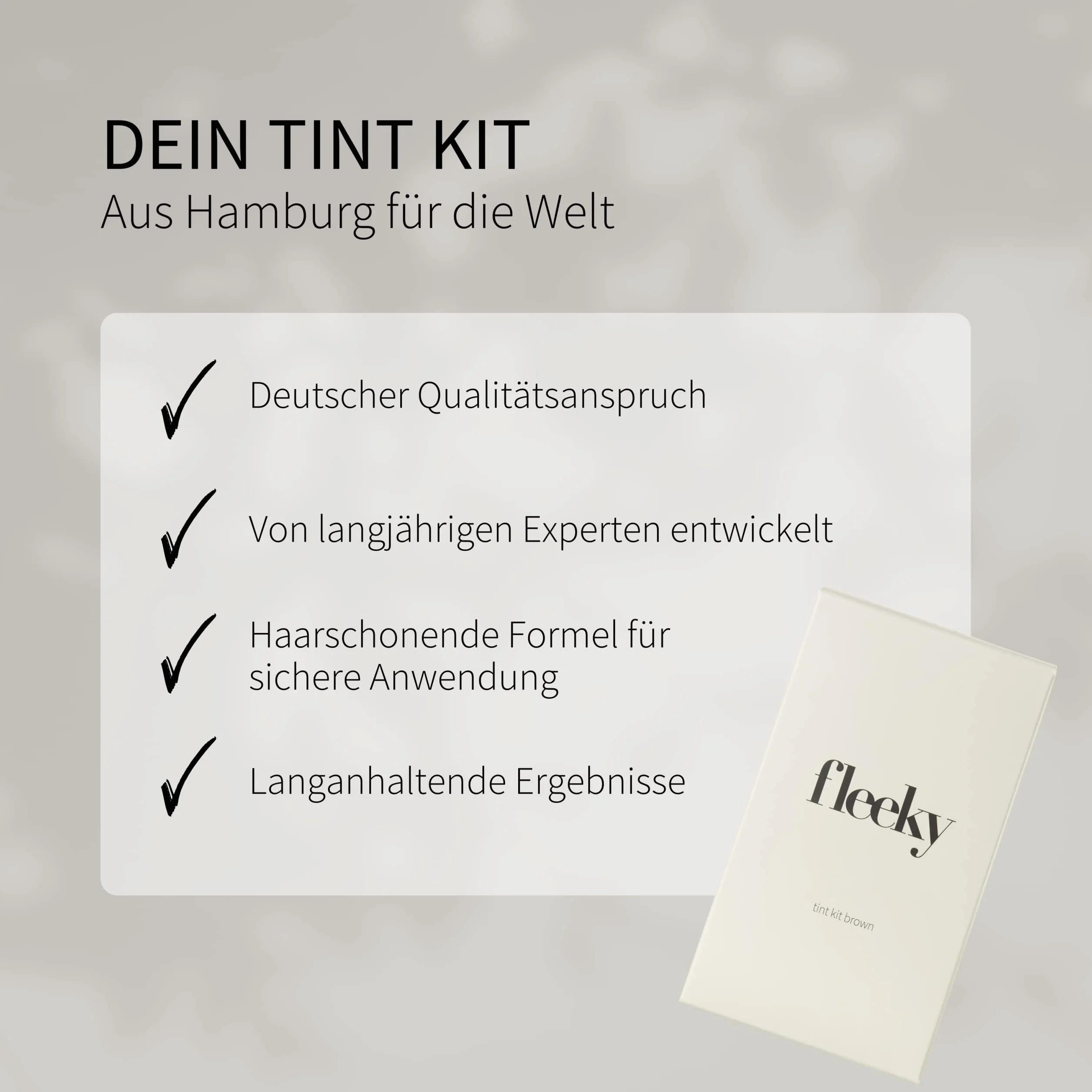 fleeky Tint Kit Black – zestaw "zrób to sam" do farbowania bajek na twarzy, takich jak brwi, broda itp. składa się z farby, żelu, utleniacza, pędzla do farbowania, peelingu