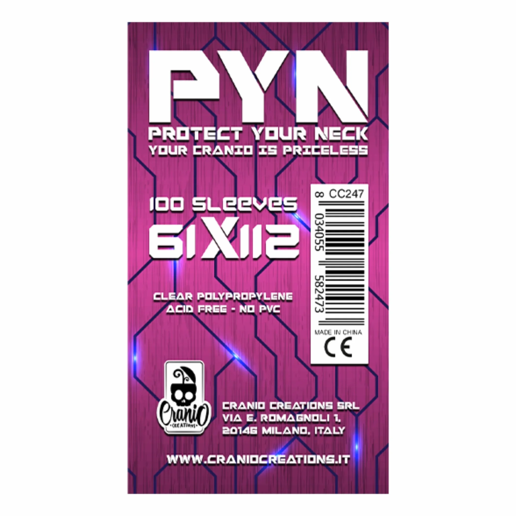 Cranio Creations CC247 PYN 100 rękaw 61 x 112