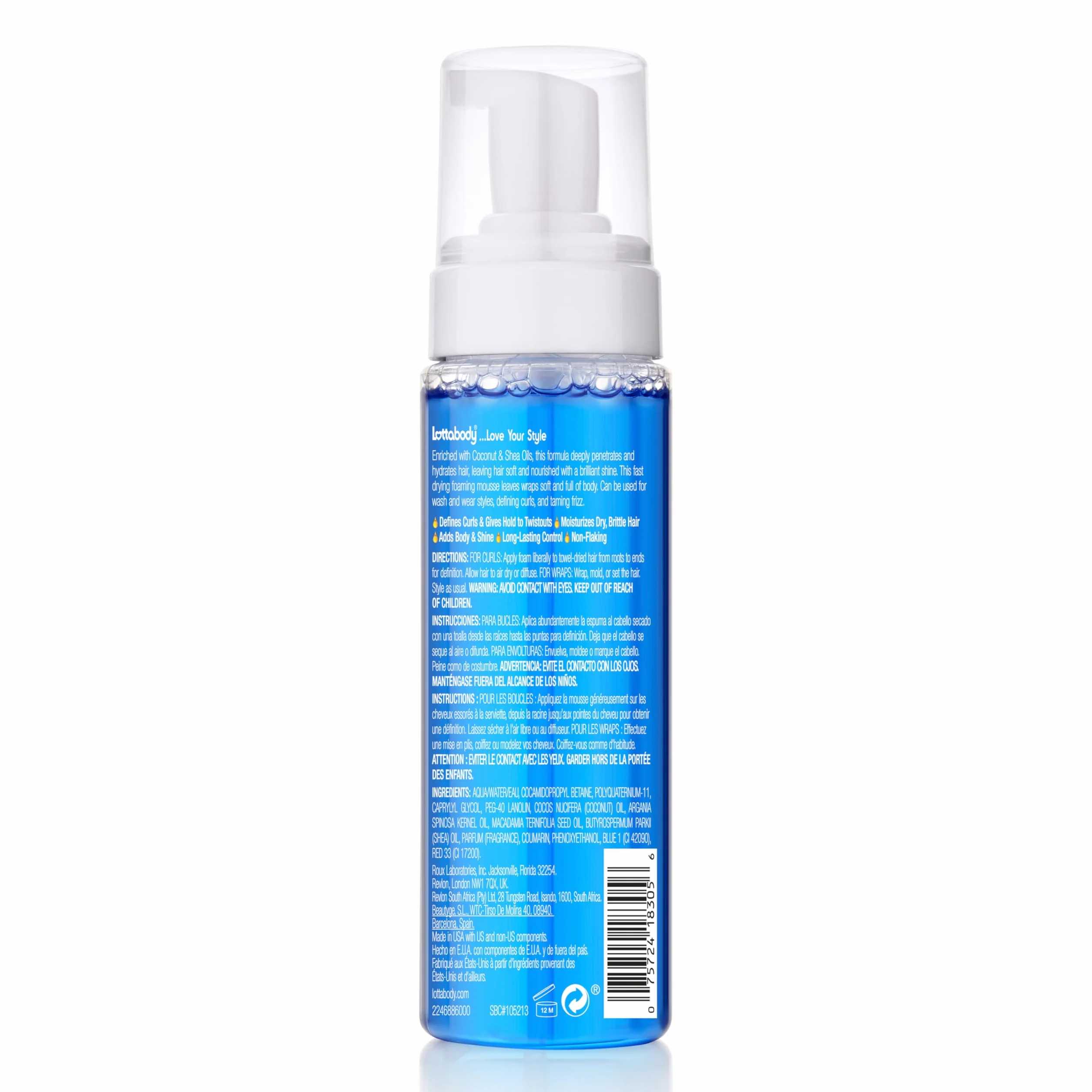 Lottabody Wrap Me pianka musowa 207 ml/7 fl oz