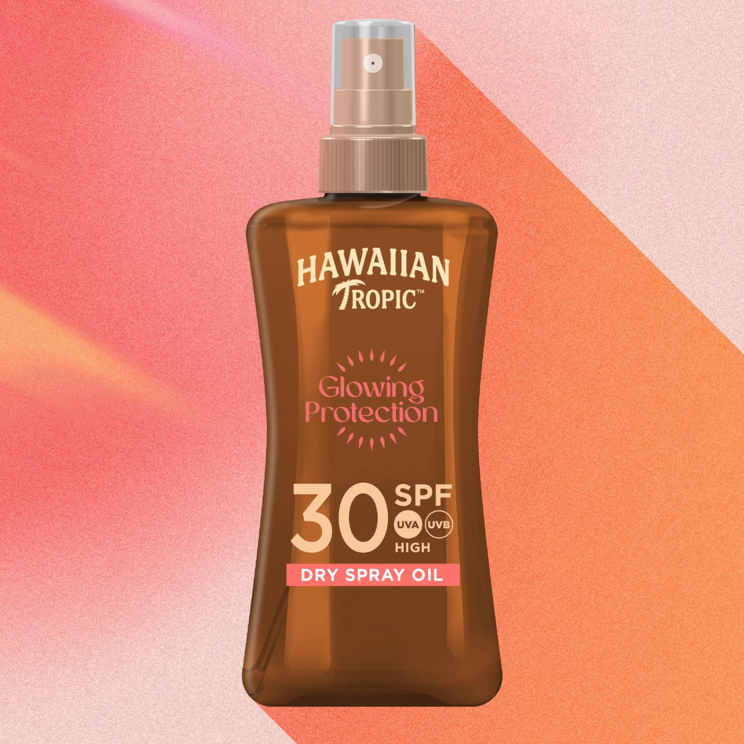 Hawaiian Tropic Protective Dry Spray Oil - Olej do opalania w sprayu z zapachem kokosowym i olejkiem arganowym, wysoka ochrona - SPF 30 - Format: 200 ml