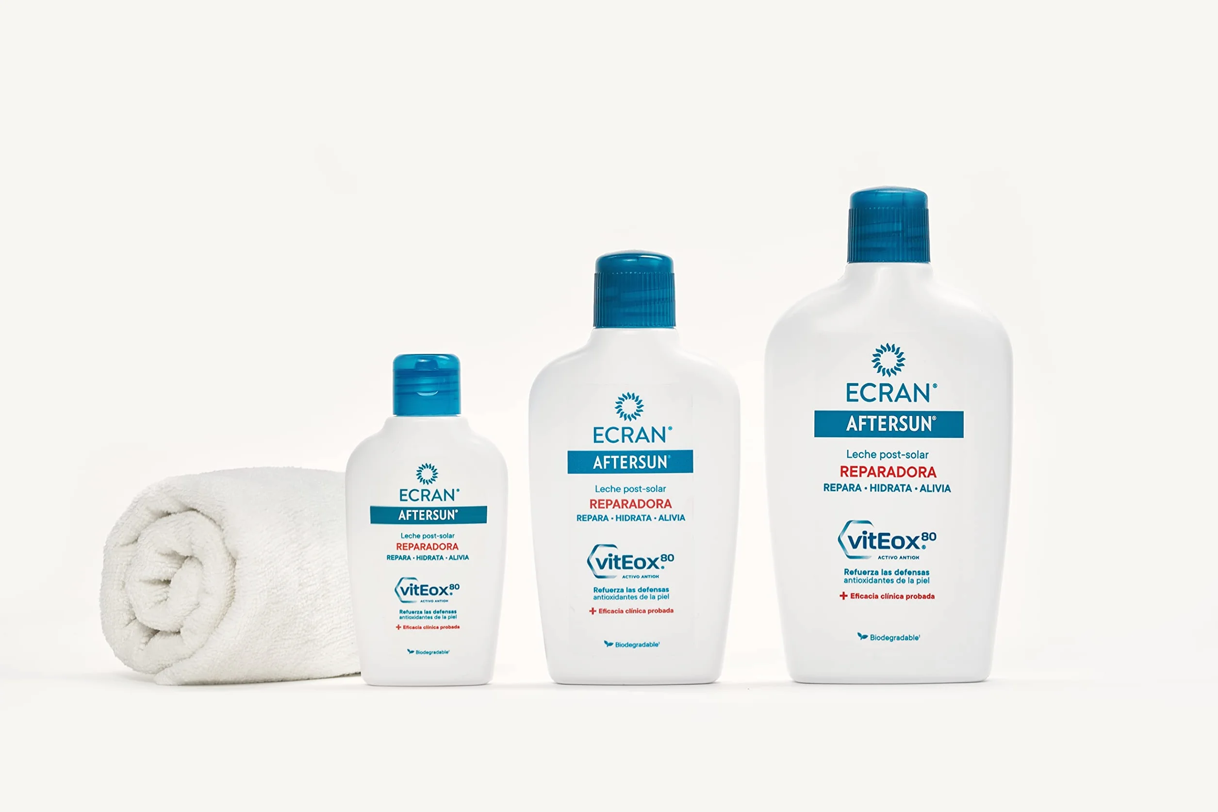 Ecran Aftersun Leche Post-solar Hidratante Y Reparadora - 400 ml, Blanco, Almond