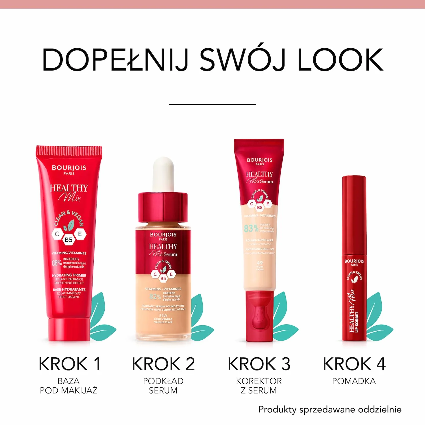 Bourjois Healthy Mix Serum Korektor w płynie Light Vanilla 51W 11 ml