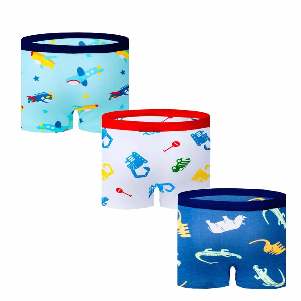 JackLoveBriefs Dziecięce majtki chłopięce, 10 sztuk