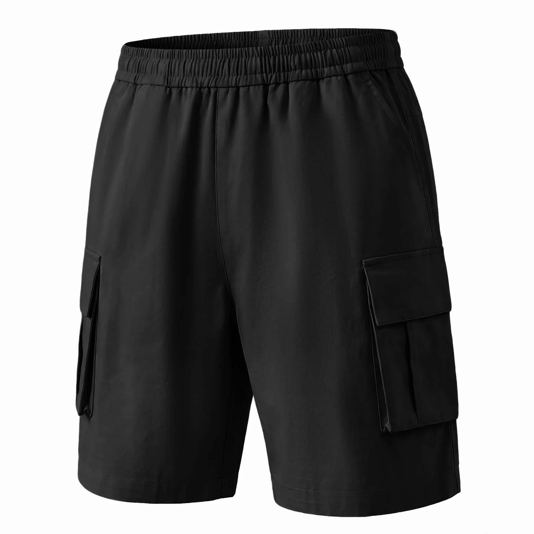 Szorty Cargo dla dzieci, elastyczny pas szorty z wieloma kieszeniami, lekkie spodnie sportowe, oddychające spodnie na co dzień Streetwear dla dzieci 7-15 lat