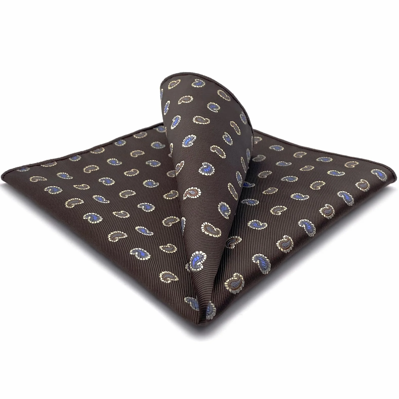 S&W SHLAX&WING Paisley poszetki do garnituru męskiego XL duże na wesele, studniówkę