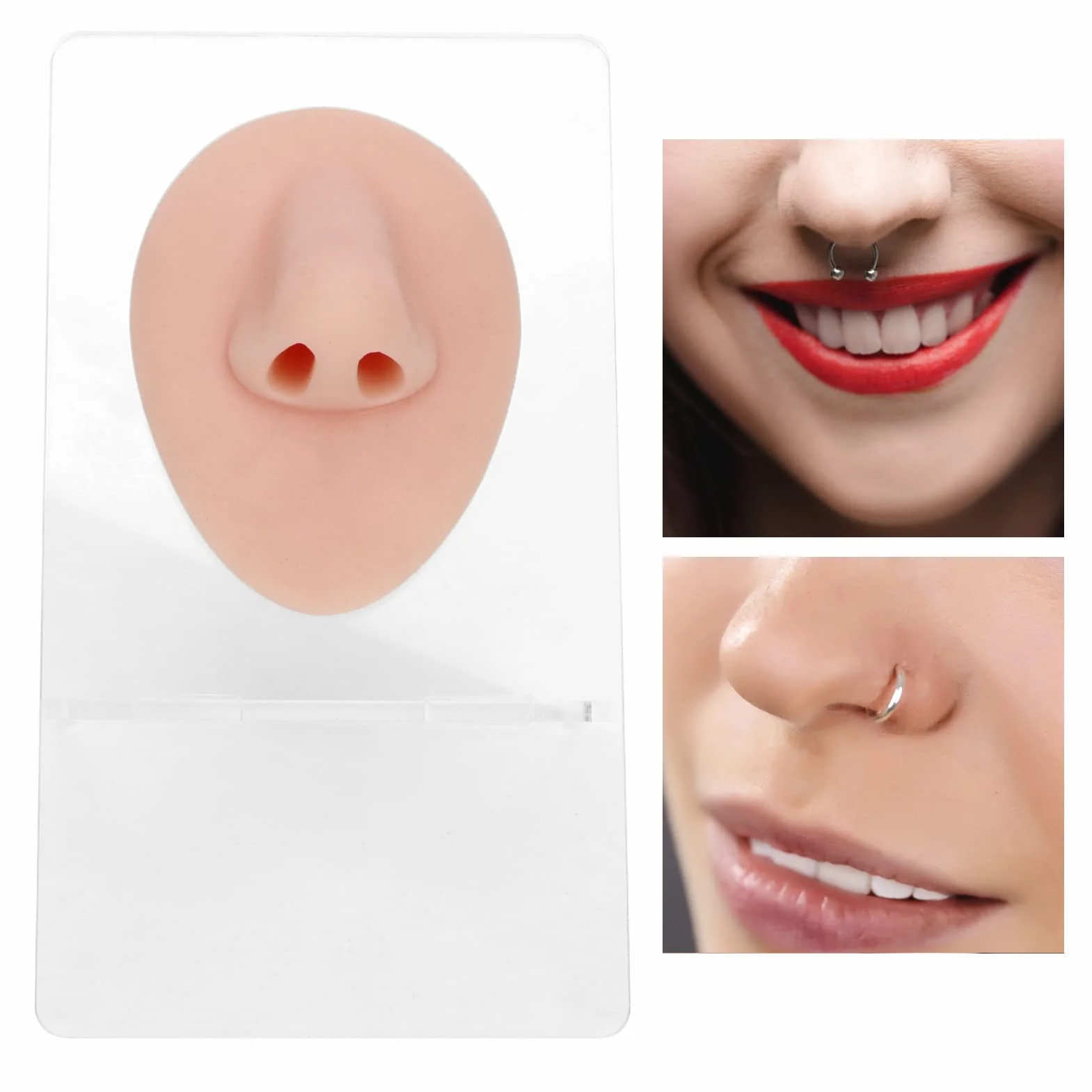 JTLB Silikonowy Model Ciała do Piercingu, Zestaw Symulacji, Narzędzie Dydaktyczne