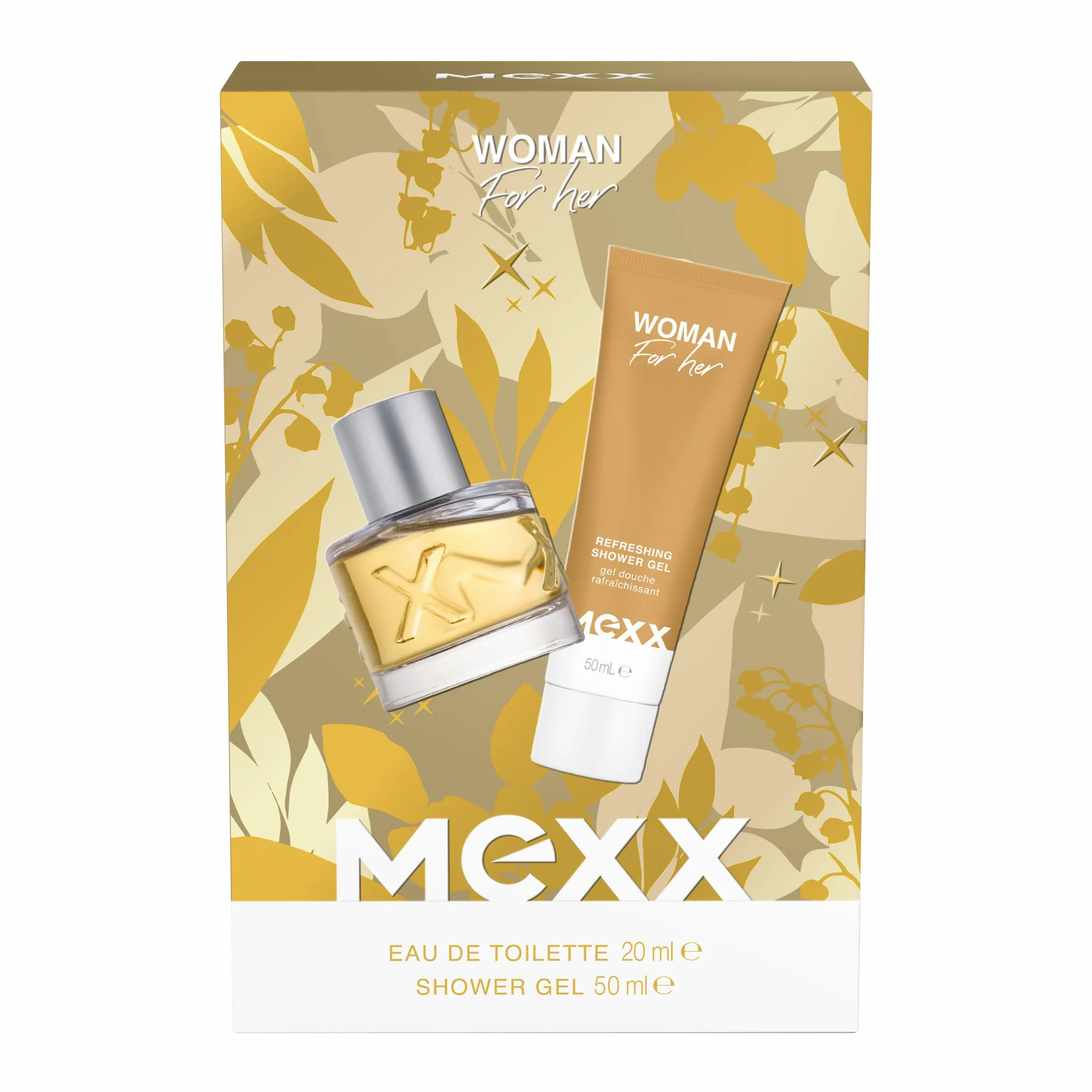 Mexx WOMAN EDT 20 ml+SG 50 ml