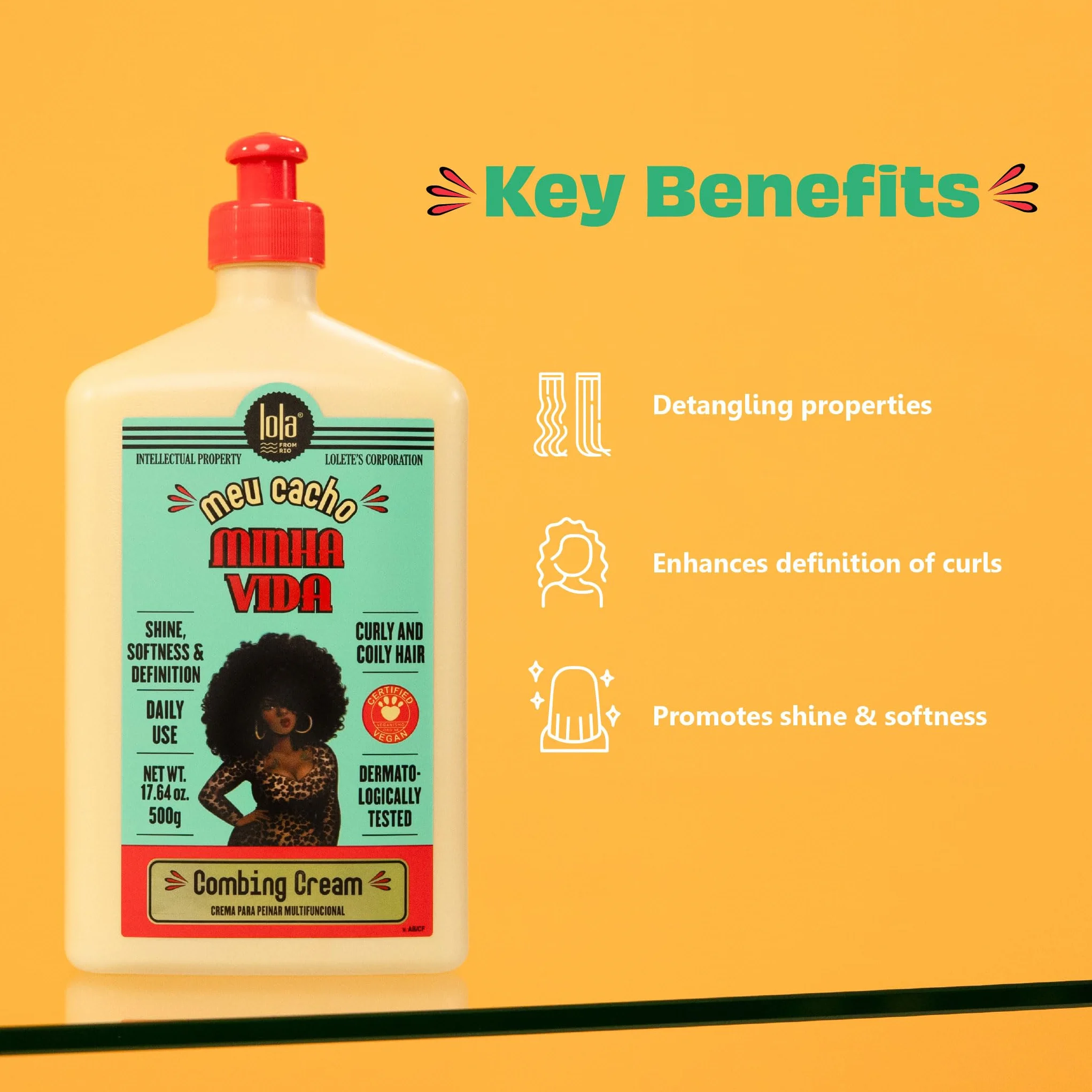 Lola My Curl, My Life Krem do czesania Cachos Memorizer Curls 500 Ml