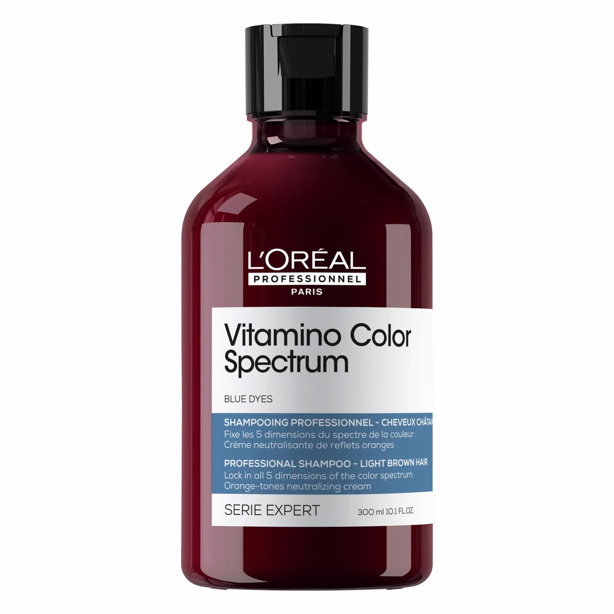 L’OREAL PROFESSIONNEL VITAMINO COLOR SPECTRUM Neutralizujący niebieski szampon do włosów jasnobrązowych 300ml
