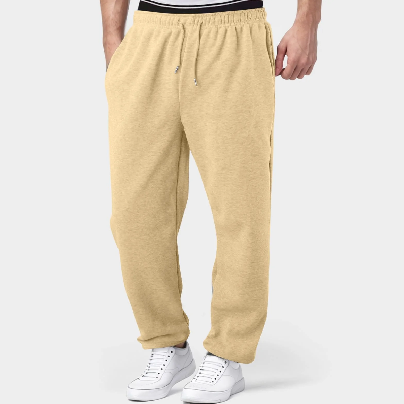 Baggy spodnie do biegania dla dzieci, dla chłopców, z bawełny, z otwartymi nogawkami, elastyczna talia, szerokie nogawki, spodnie sportowe, długie spodnie dresowe, dla nastolatków, szare ciepłe