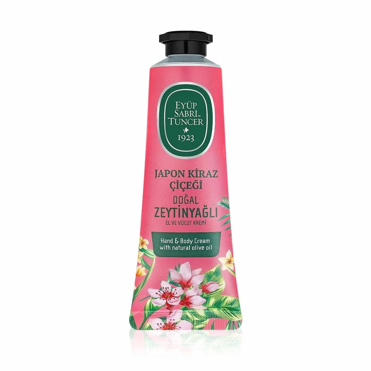 Eyüp Sabri Tuncer Woda Kolońska Japanese Cherry Blossom 150 ml + Krem do Rąk i Ciała z Naturalną Oliwą z Oliwek 50 ml