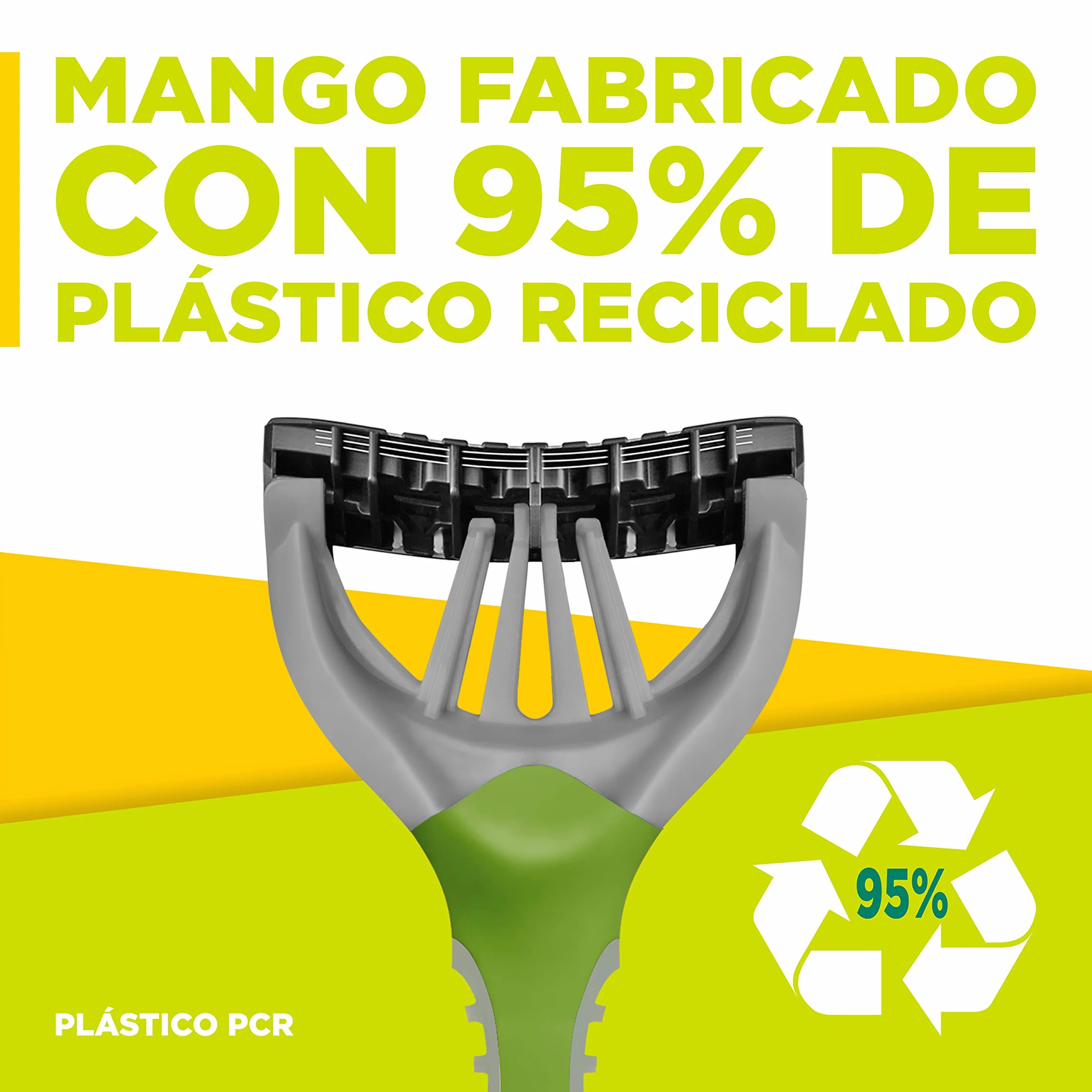 WILKINSON DESECHABLES MASCULINAS XTREME 3 ECO GREEN 4 UDS