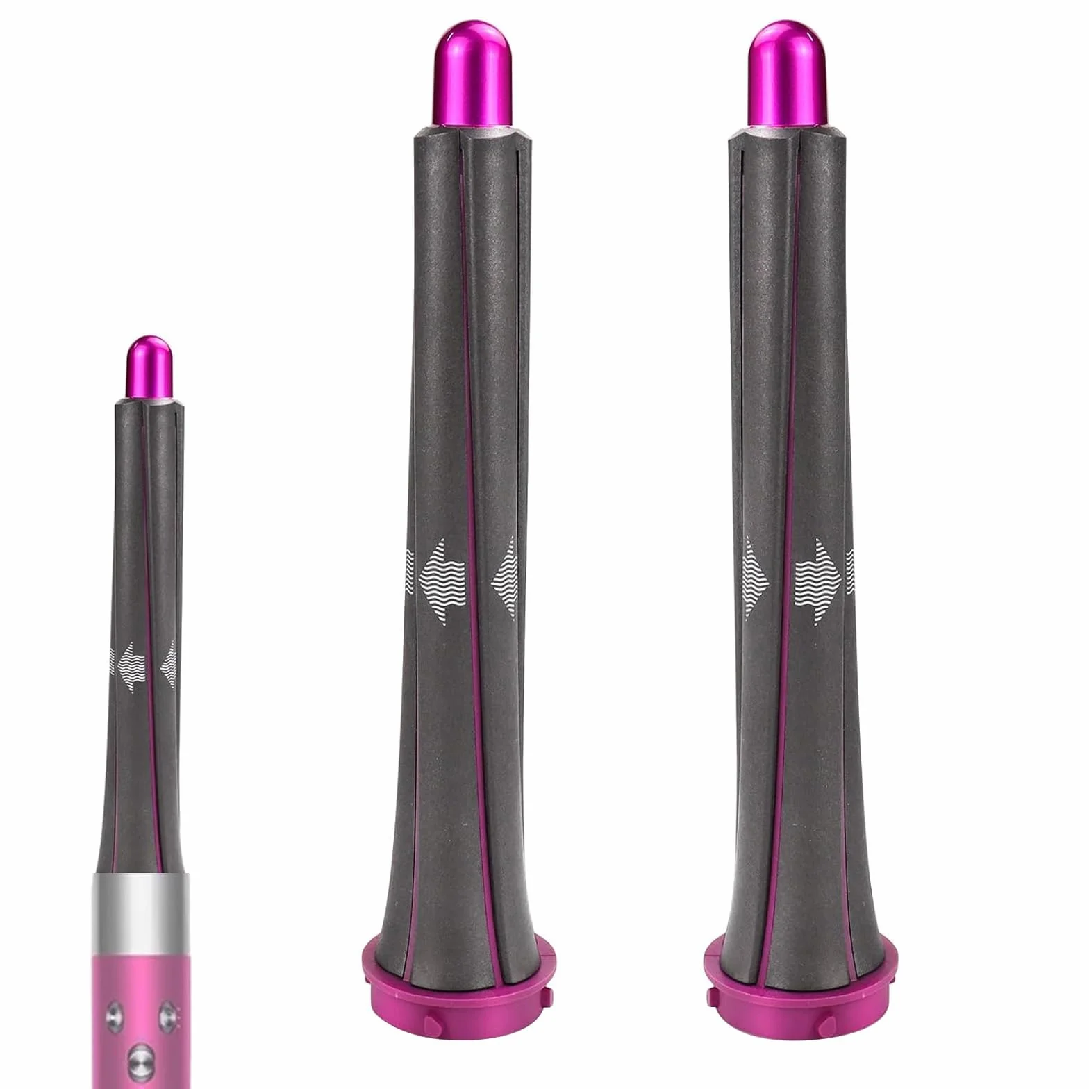 1 para nakładek do loków o długości 20 mm do Airwrap Styler HS05 HS01, nakładka do loków Dyson, profesjonalne lokówki do włosów dla objętości i kształtu
