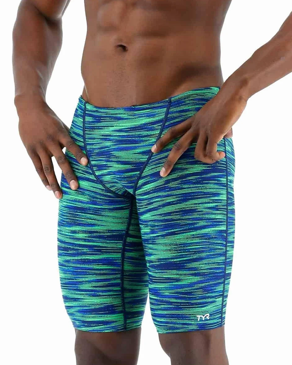 TYR Spodenki kąpielowe Mężczyźni Durafast Elite Athletic Jammer strój kąpielowy