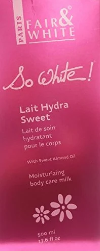 Fair & White So White Moisturizing Body Care Milk 500 ml