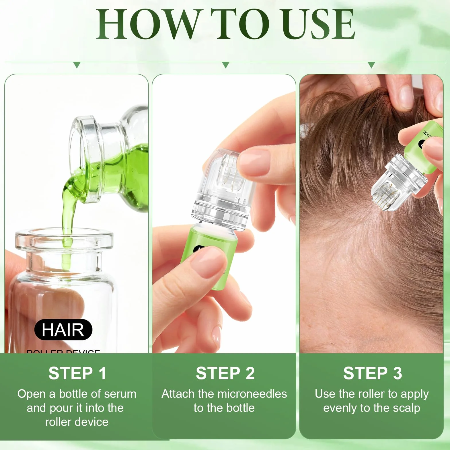 Alpha Infuse Hair Serum do Wzrostu Włosów z Infuzją Microneedle
