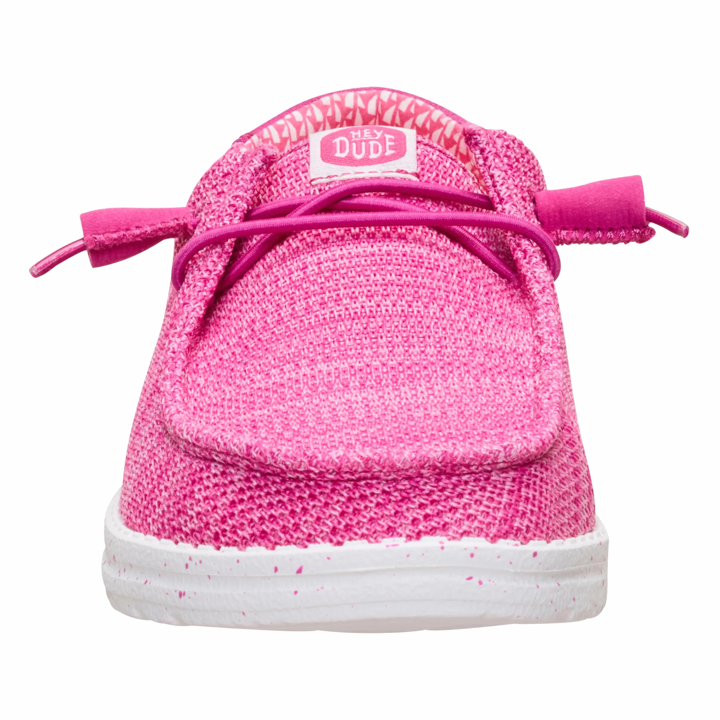 HEYDUDE - Damskie Wendy Stretch Sox - Casualowe płaskie buty wsuwane - styl mokasynów, Różowy - 39