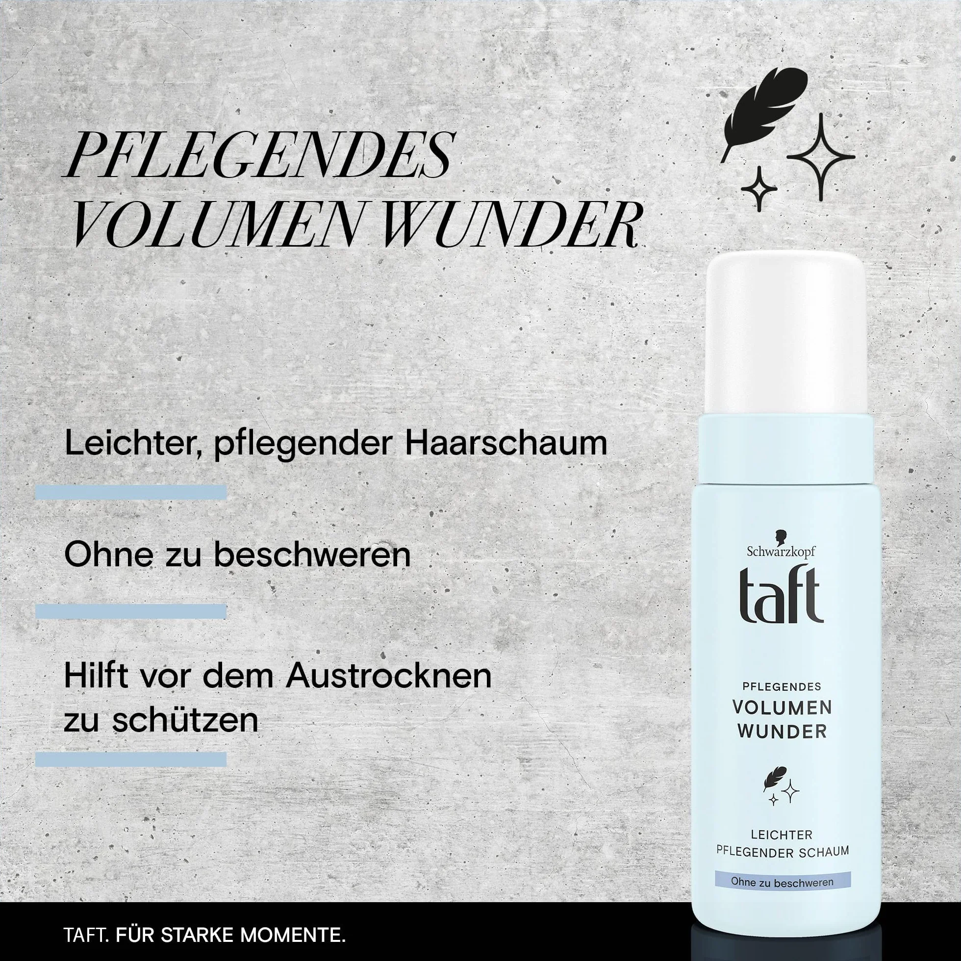 Schwarzkopf Taft Pianka do Włosów, 150 ml