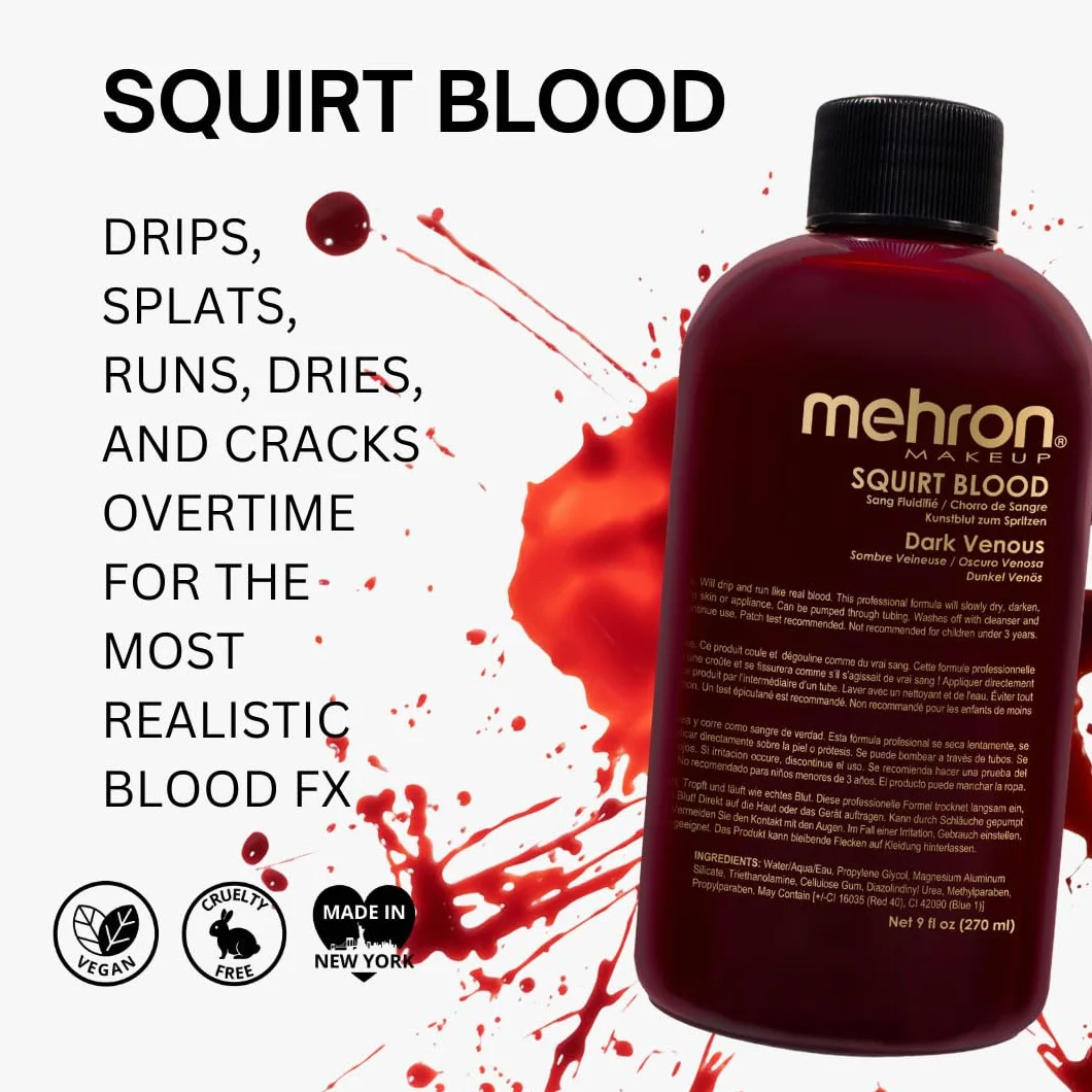 Mehron Squirt Blood Dark Venous 270 ml